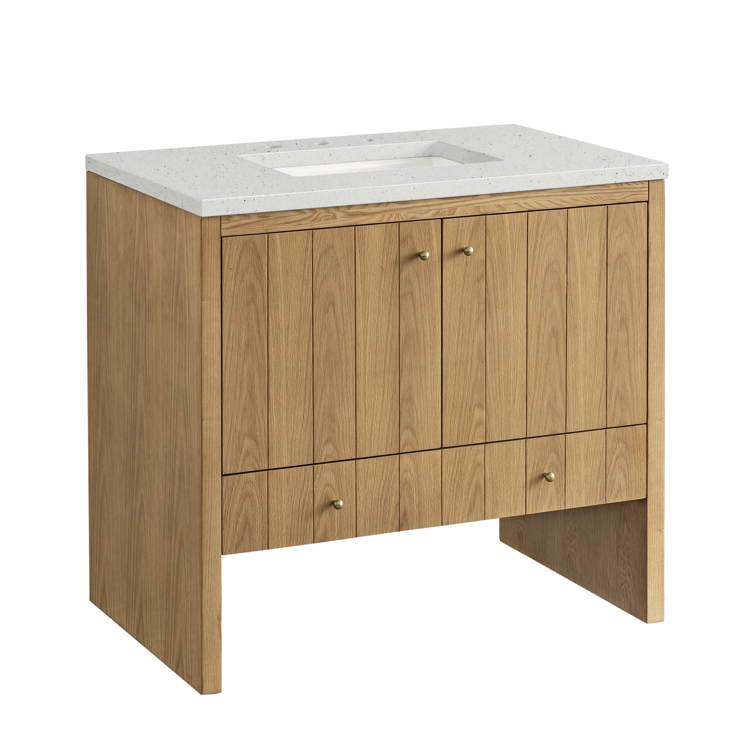 Light Natural Oak / Lime Delight - 3 Faucet Holes