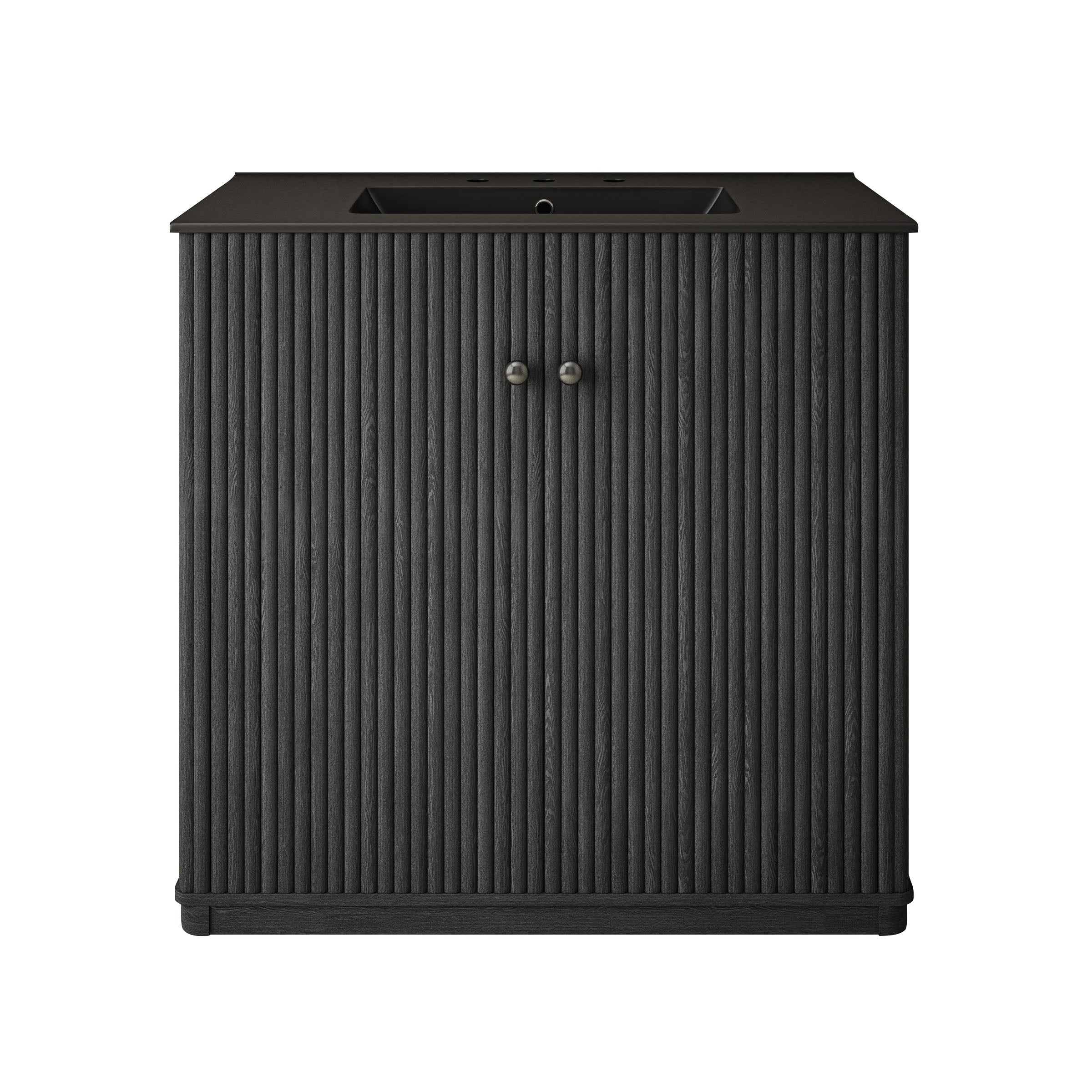 Black Oak / Black / 3-Hole