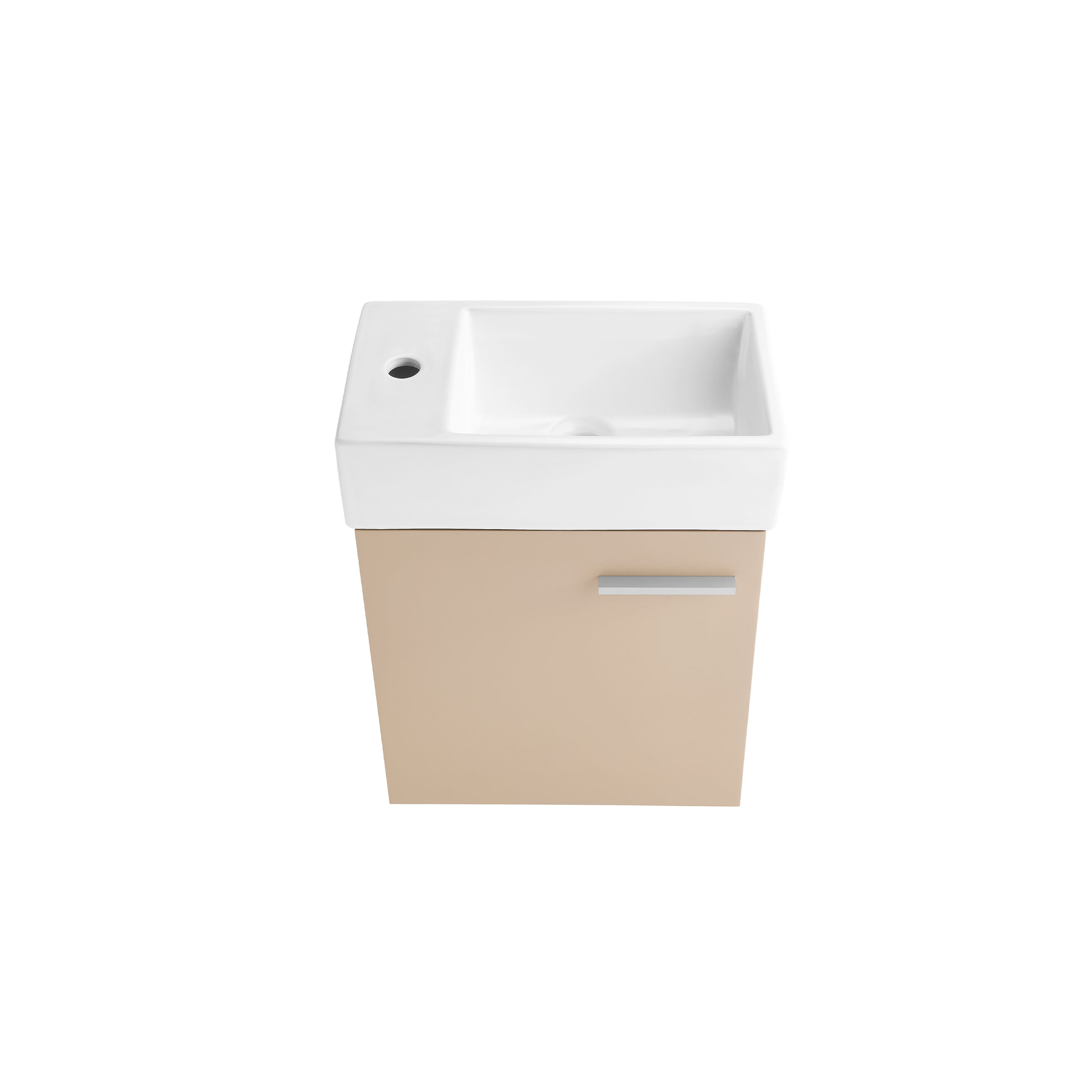 Tan / White / 1-Hole