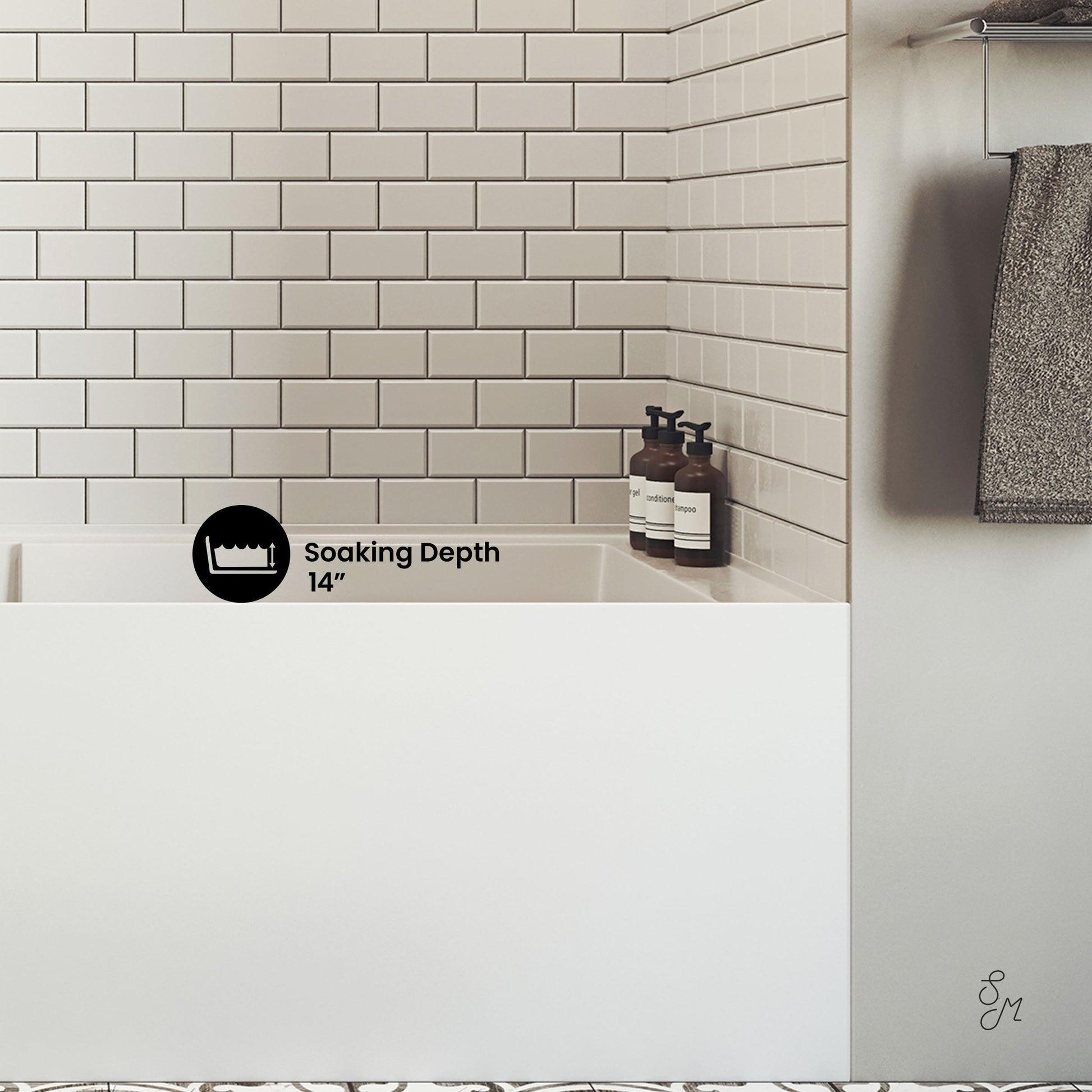 Glossy White / Left