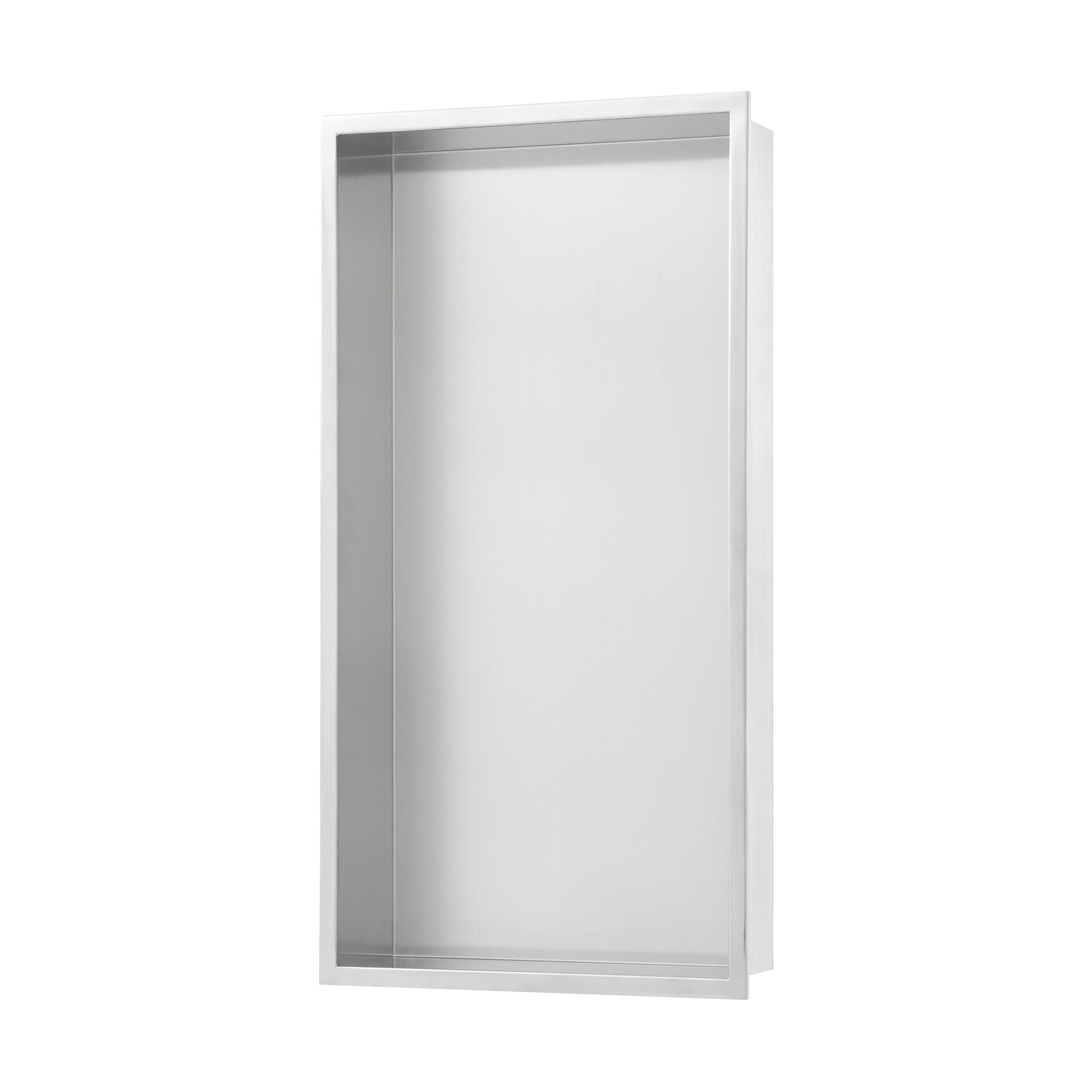 Matte Chrome / Single Shelf