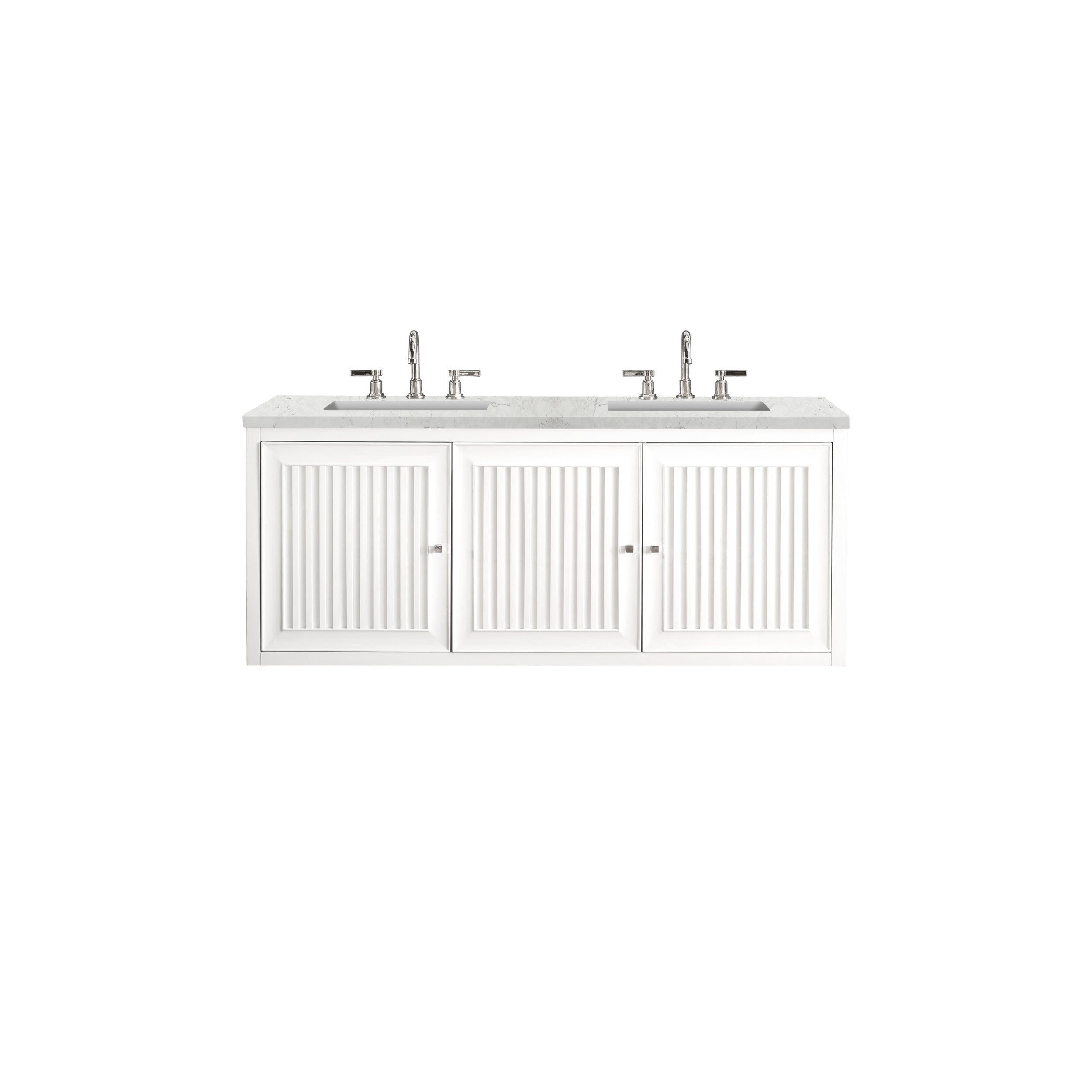 Glossy White / Eternal Jasmine Pearl - 3 Faucet Holes
