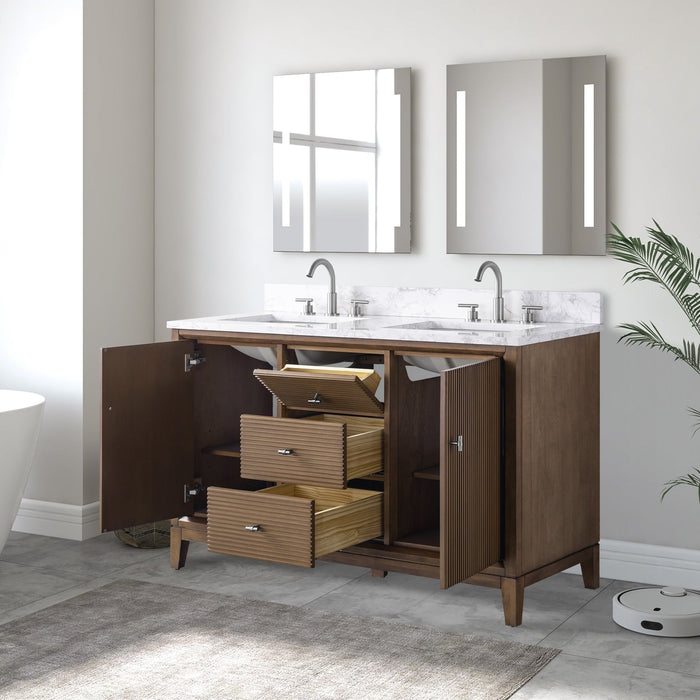 Linear Walnut / Brushed Nickel