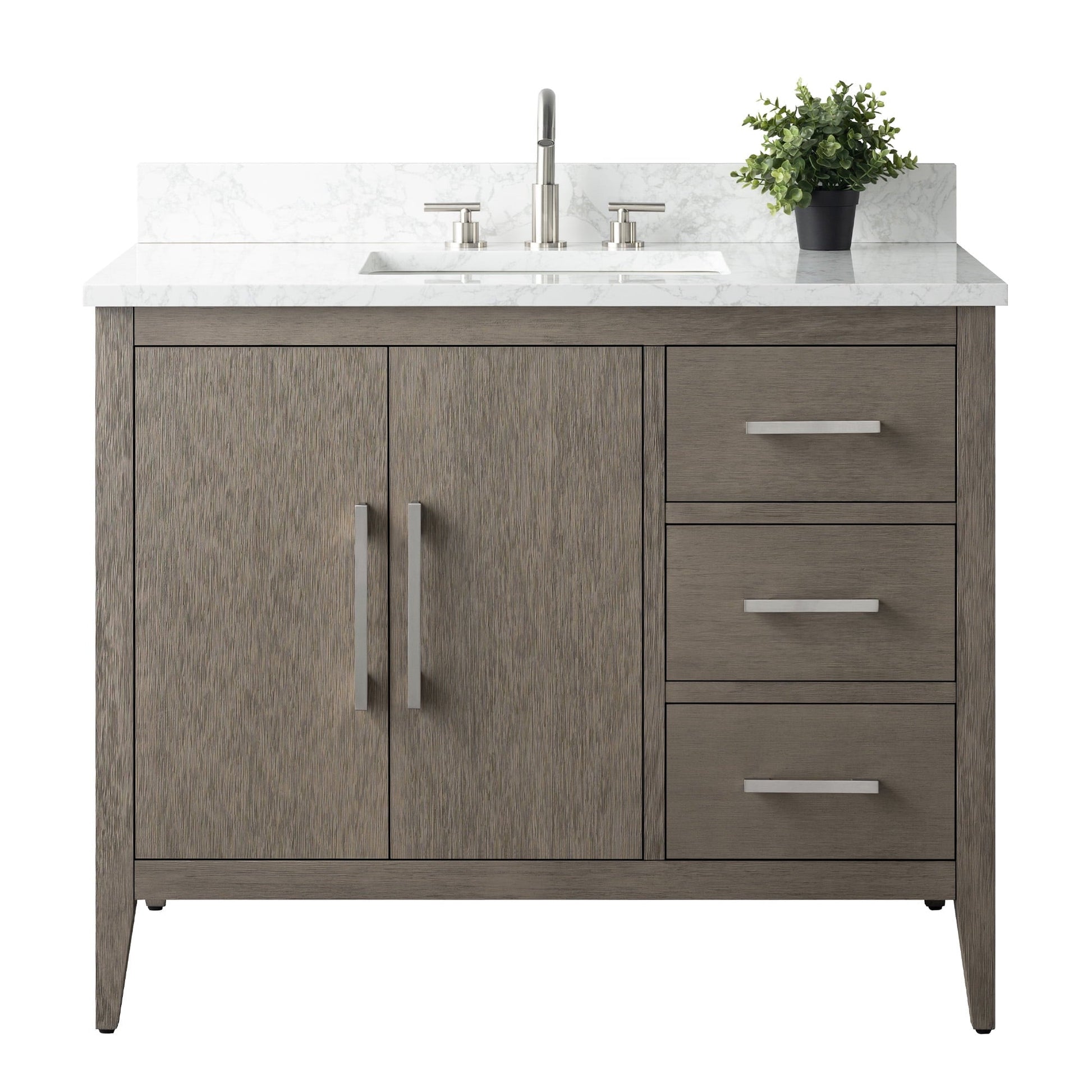 Driftwood Gray / Brushed Nickel