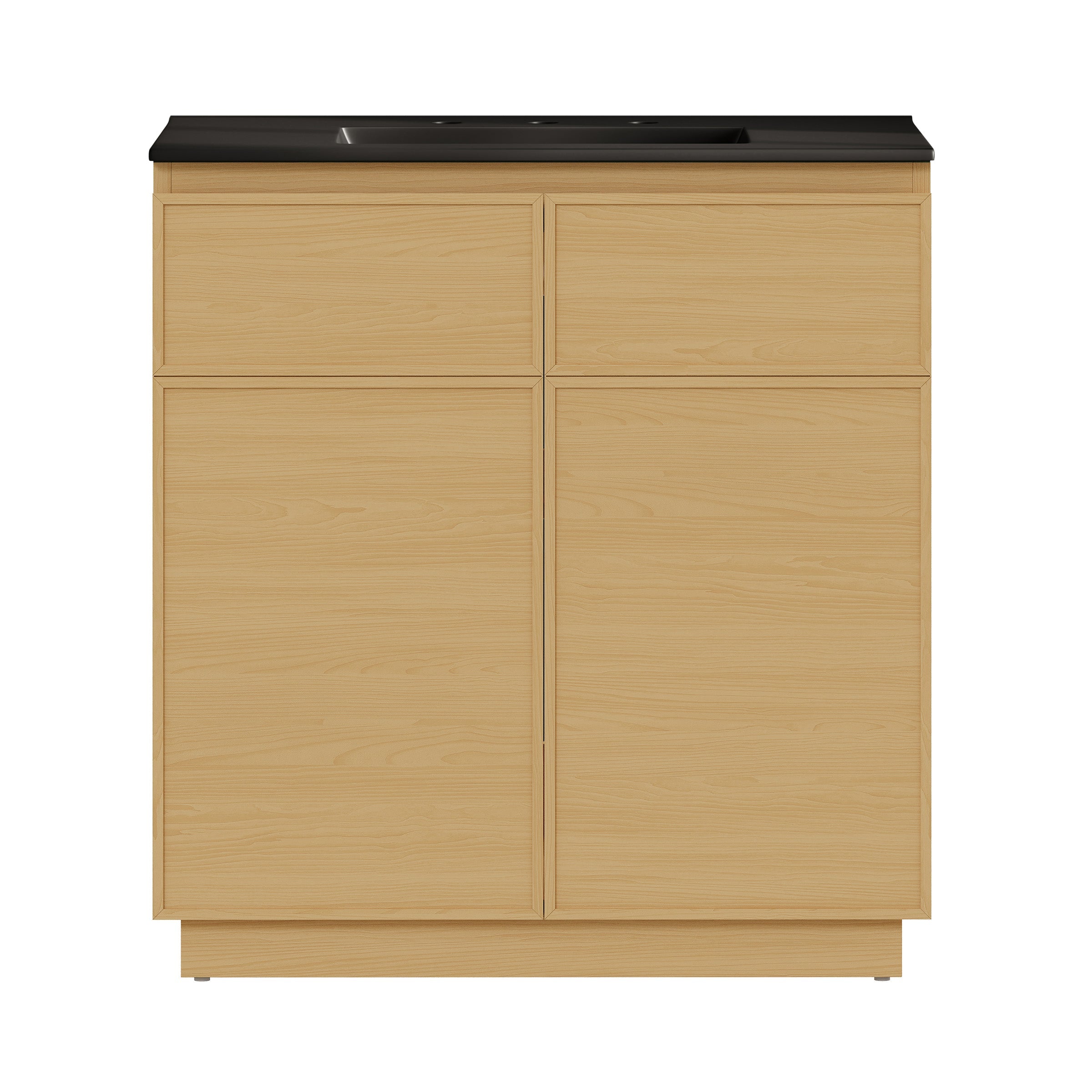 Natural Oak / Black / 3-Hole
