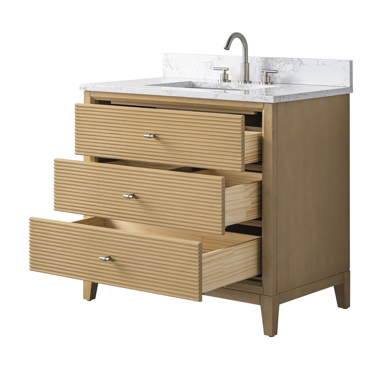 Linear Natural Oak / Brushed Nickel