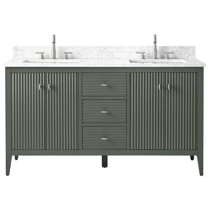 Linear Vintage Green / Brushed Nickel