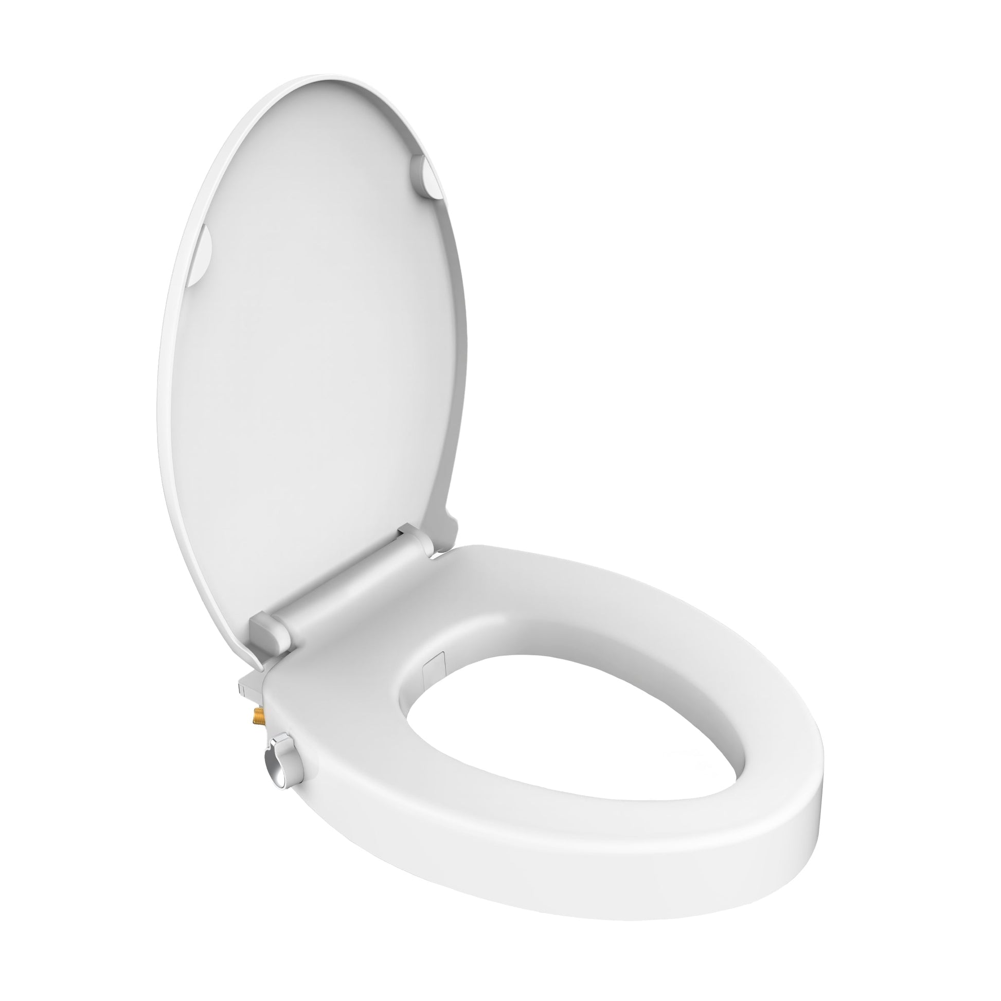 Glossy White / Elongated with Manual Bidet