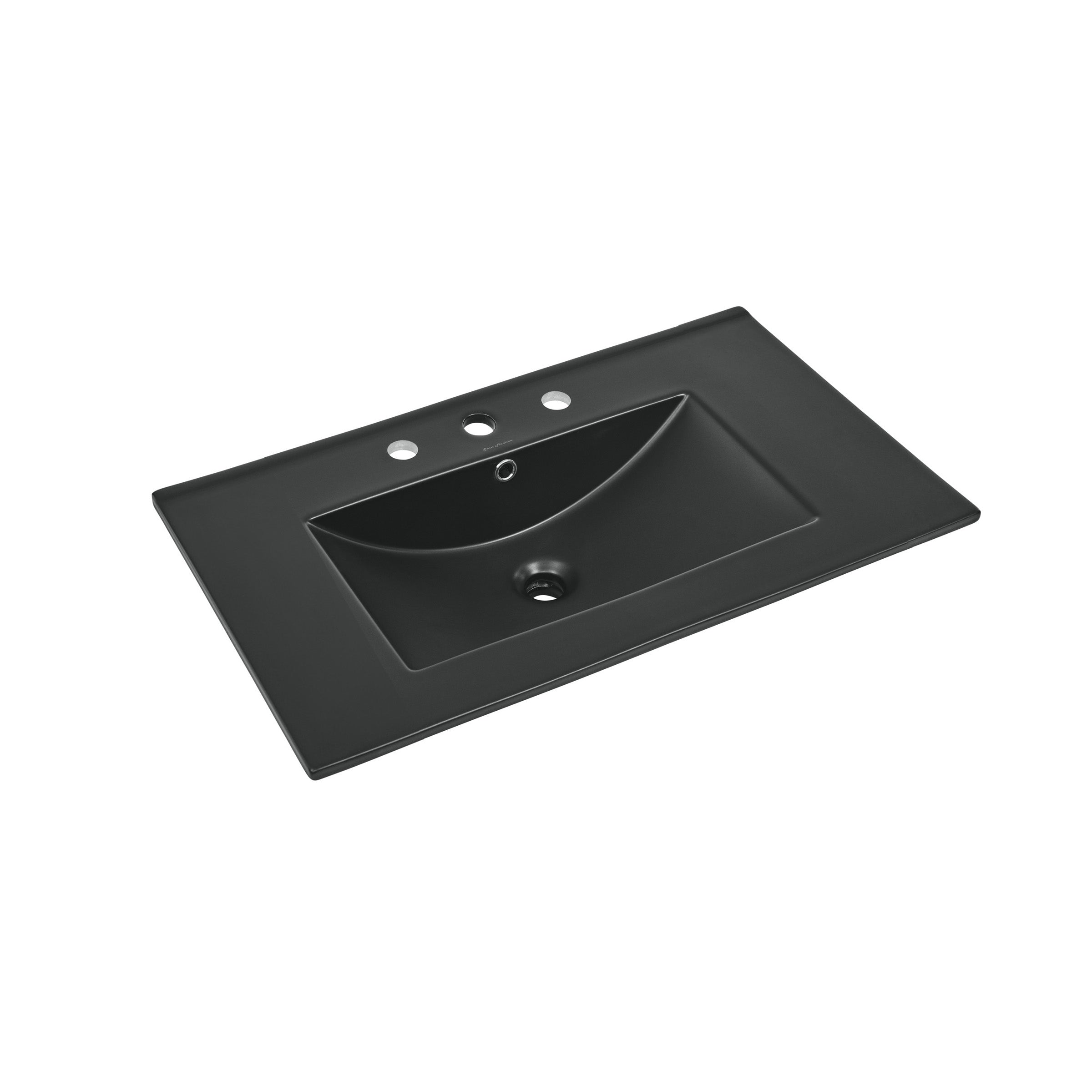 Matte Black / 3-Hole - Wide