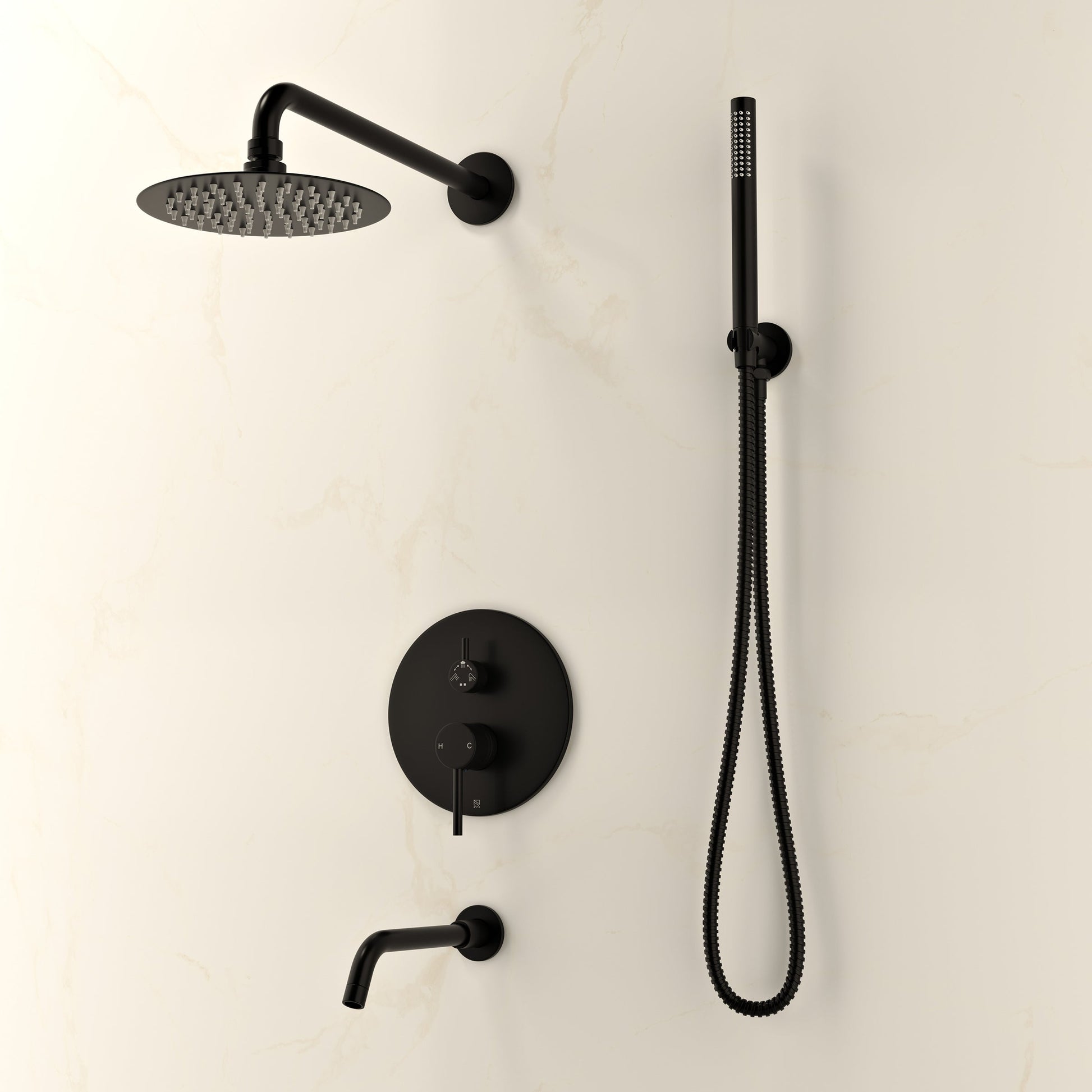 Matte Black / With Tub Filler / With Tub Filler