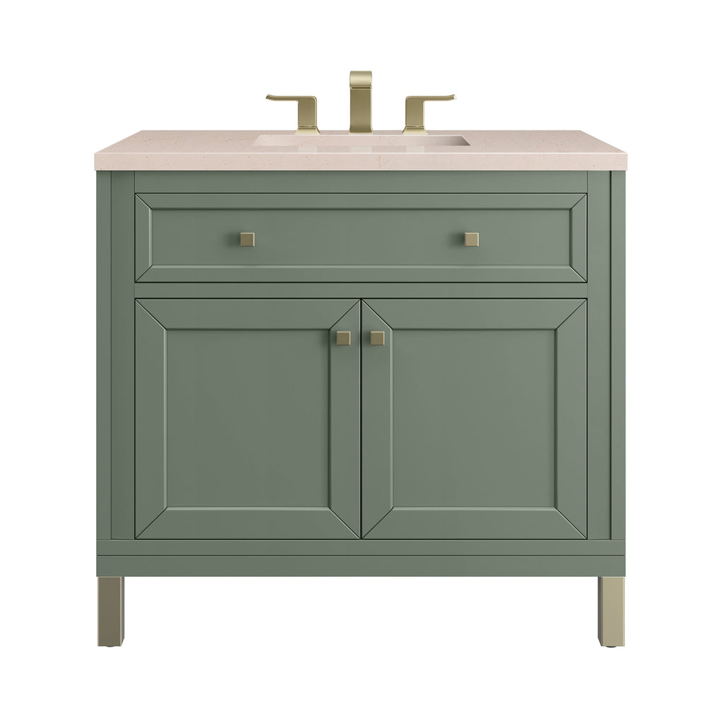 Smokey Celadon / Eternal Marfil - 3 Faucet Holes