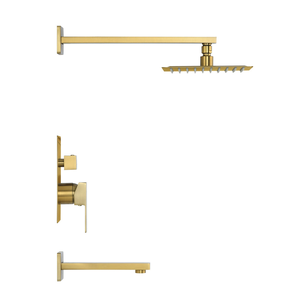 Brushed Gold / With Tub Filler