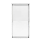 Polished Chrome / Double Shelf