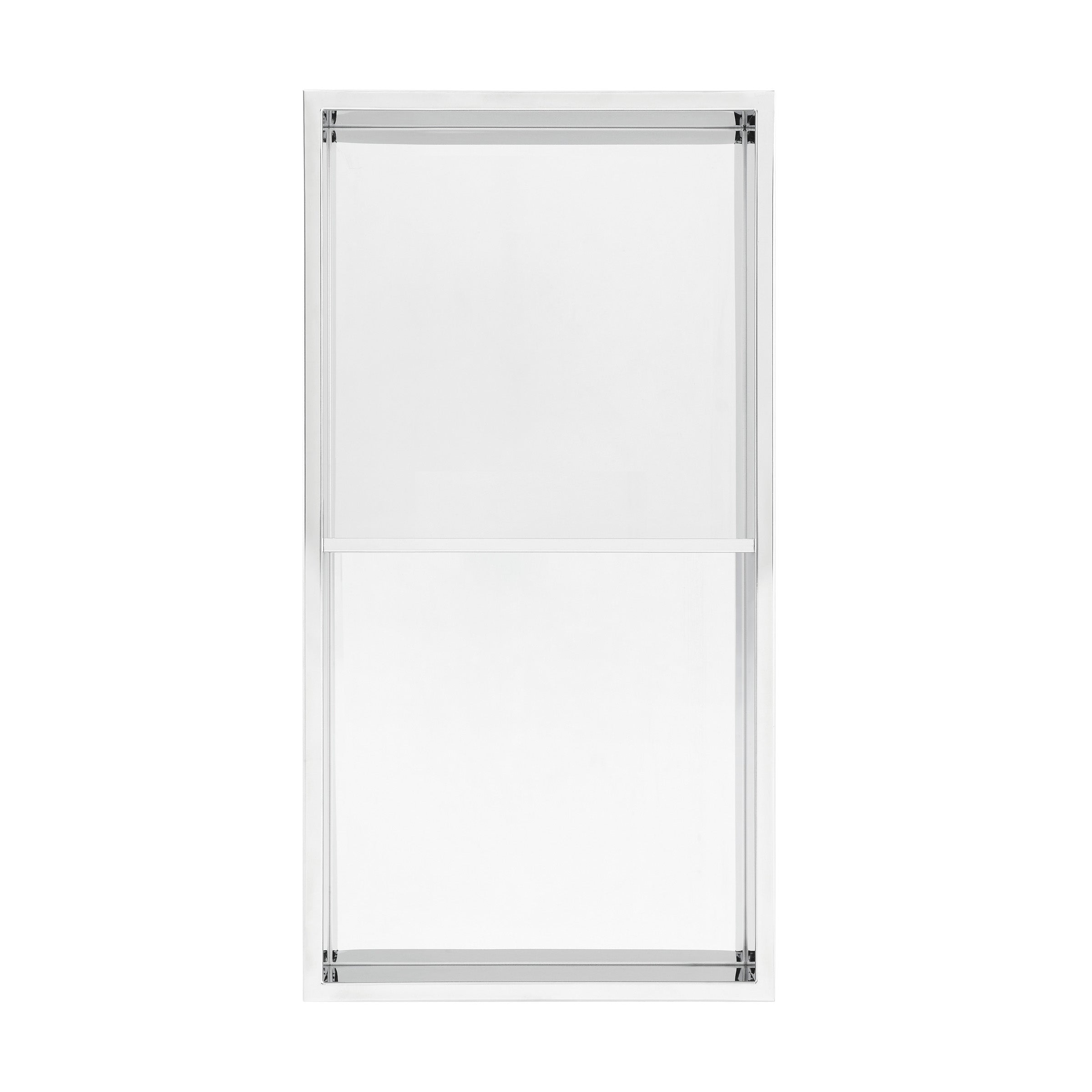 Polished Chrome / Double Shelf