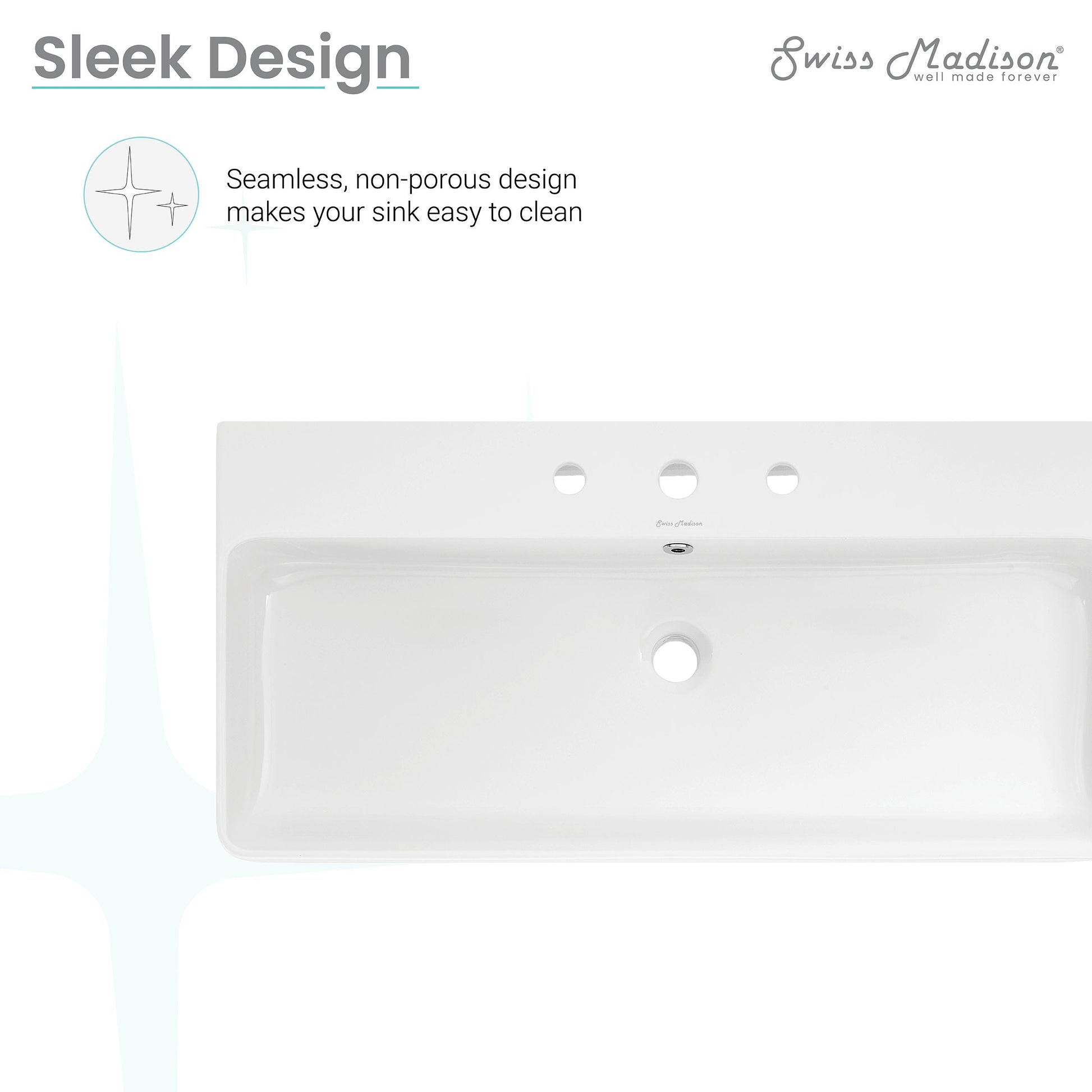 Glossy White / 3-Hole