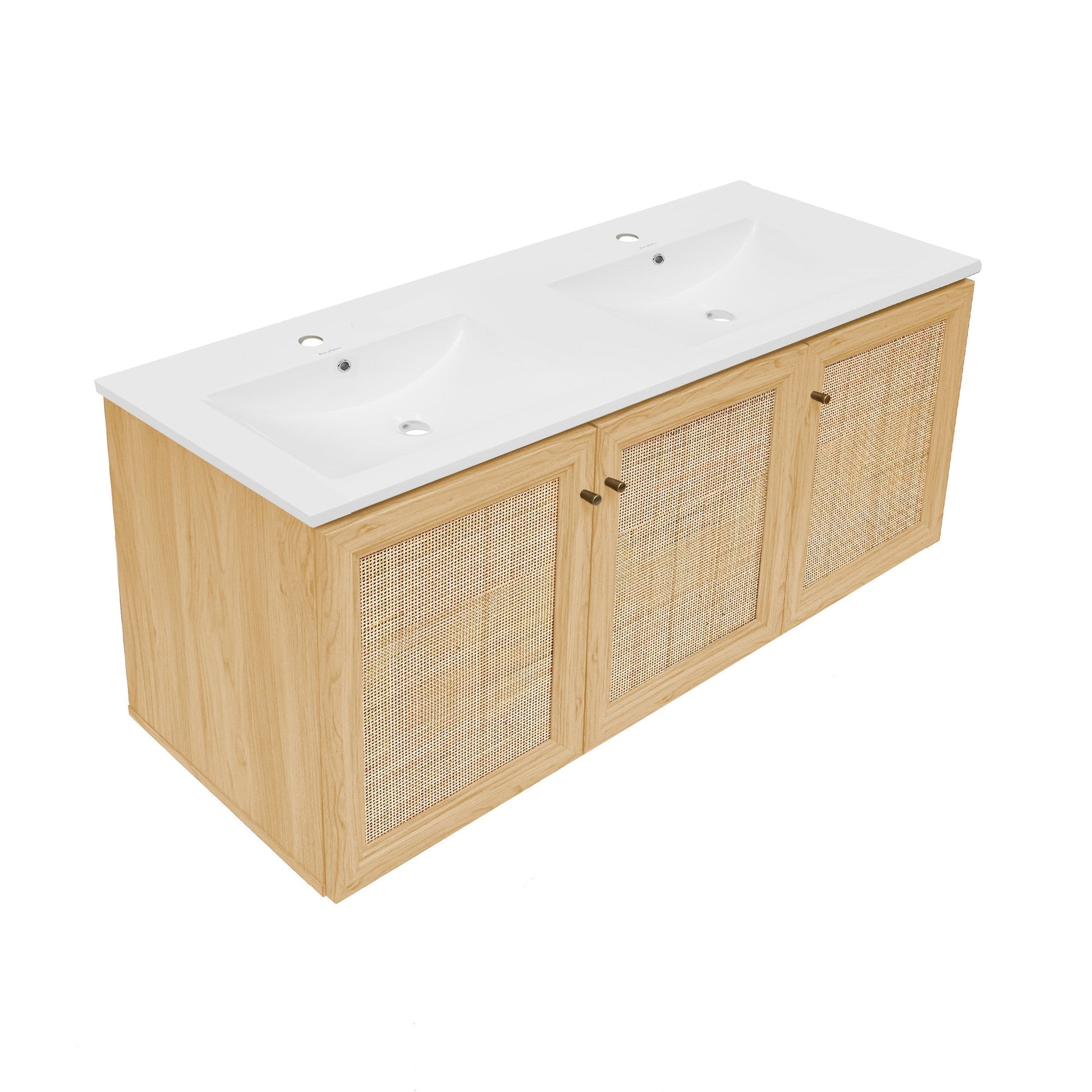 Natural Oak / White / 1-Hole