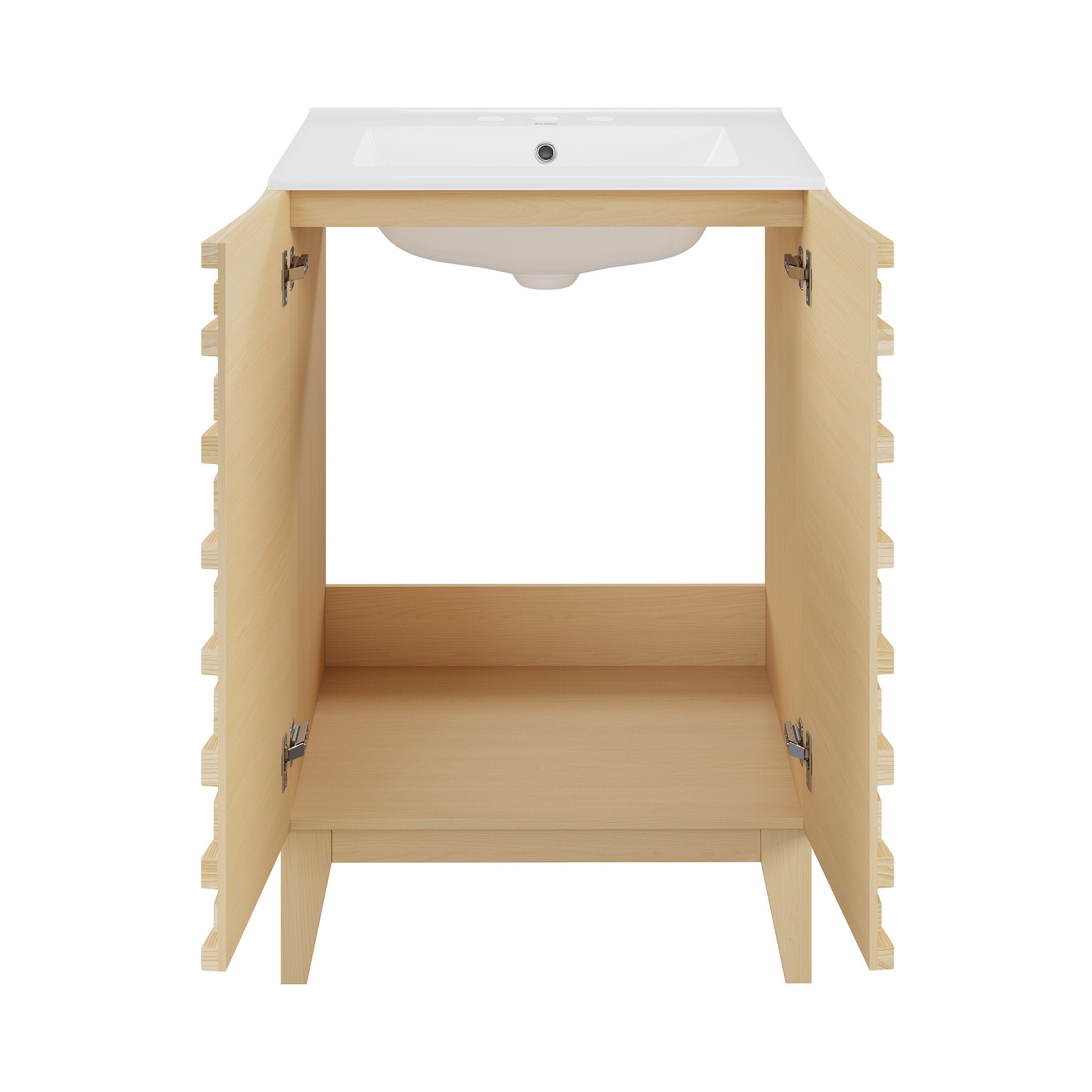 Natural Oak / White / 3-Hole