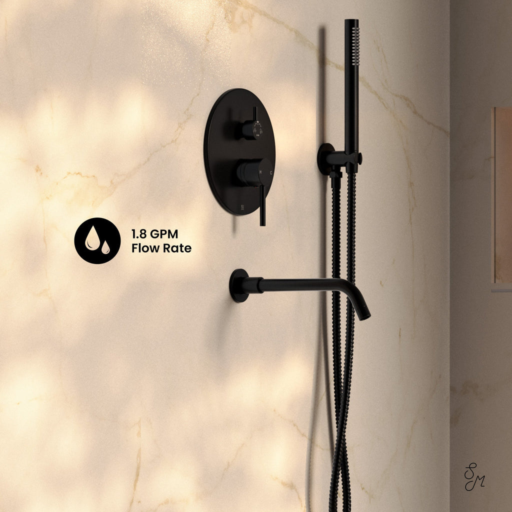 Matte Black / With Tub Filler / With Tub Filler