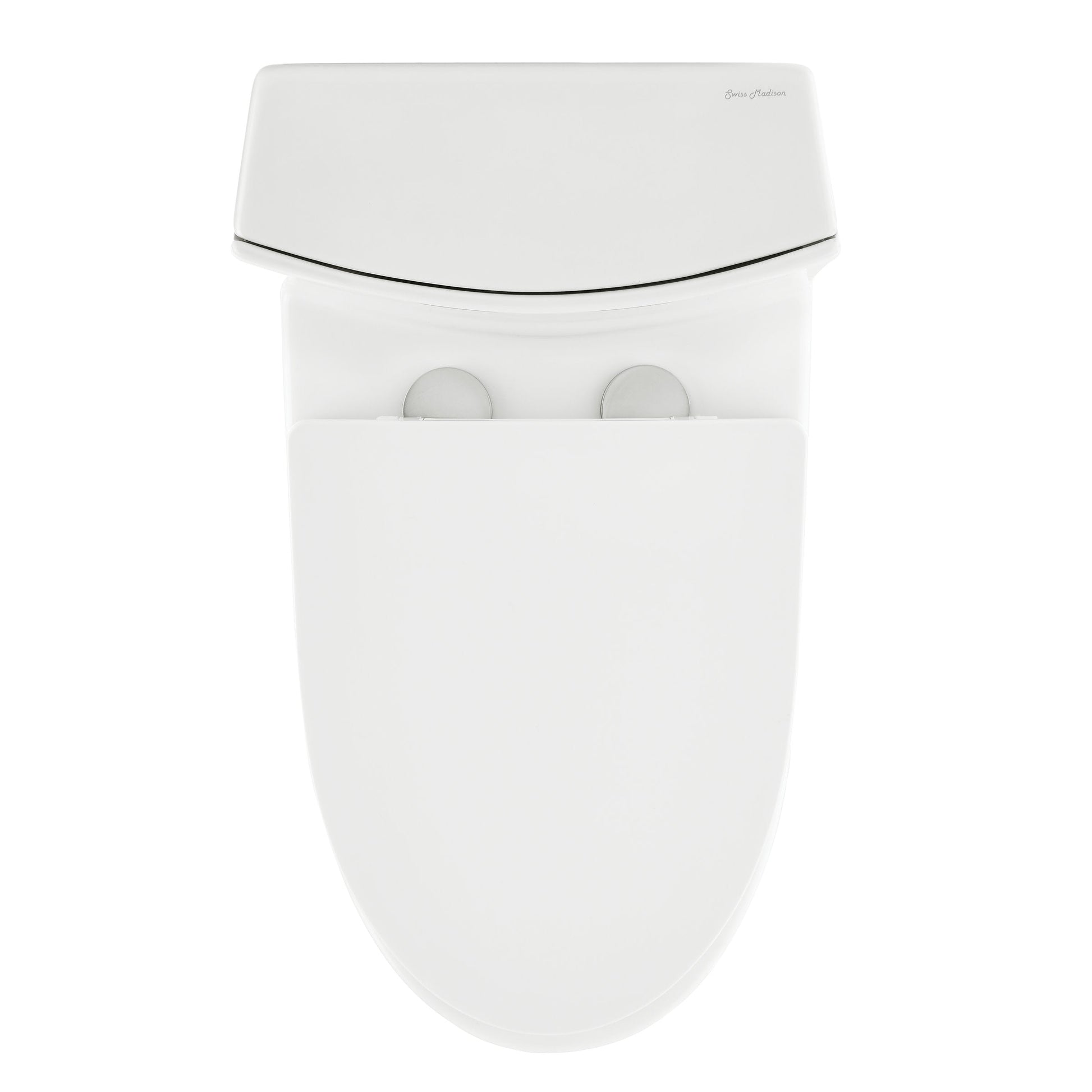 Glossy White / Dual Touchless - Left / Chrome