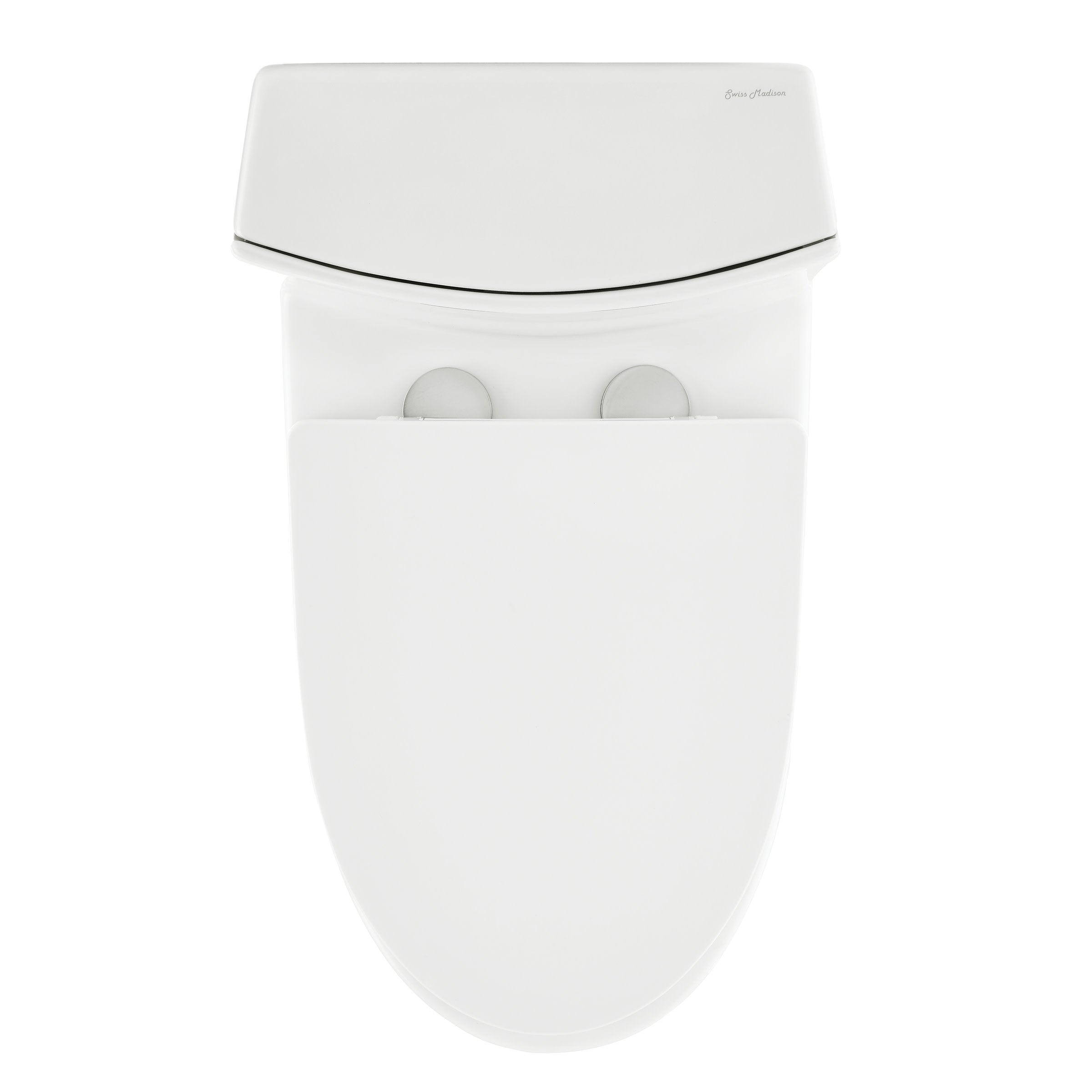 Glossy White / Dual Touchless - Left / Chrome