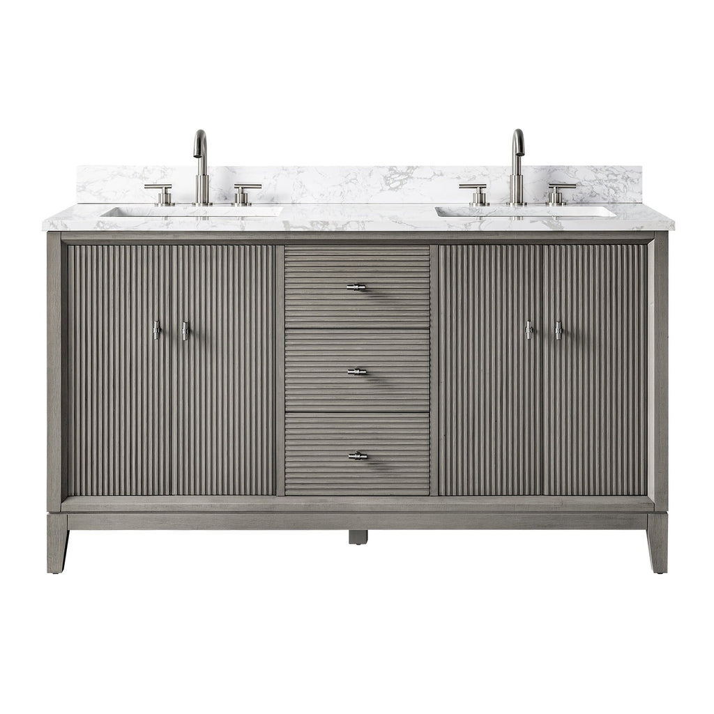 Linear Driftwood Gray / Brushed Nickel