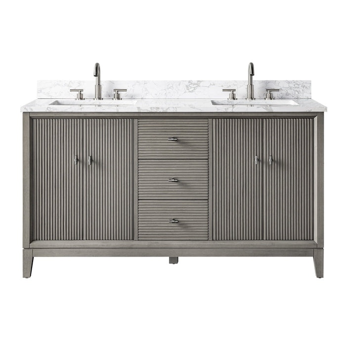 Linear Driftwood Gray / Brushed Nickel