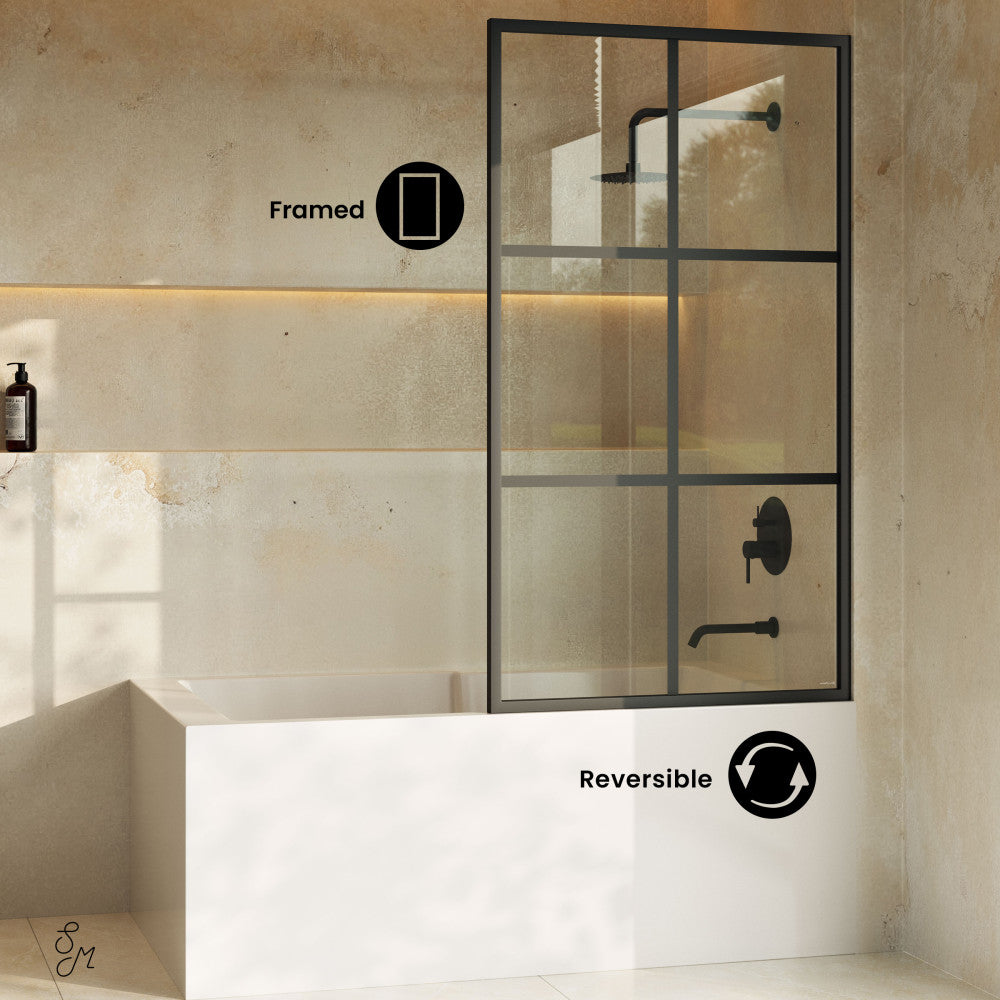 Matte Black / Tub Door