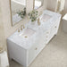 Bright White / Carrara White - 3 Faucet Holes