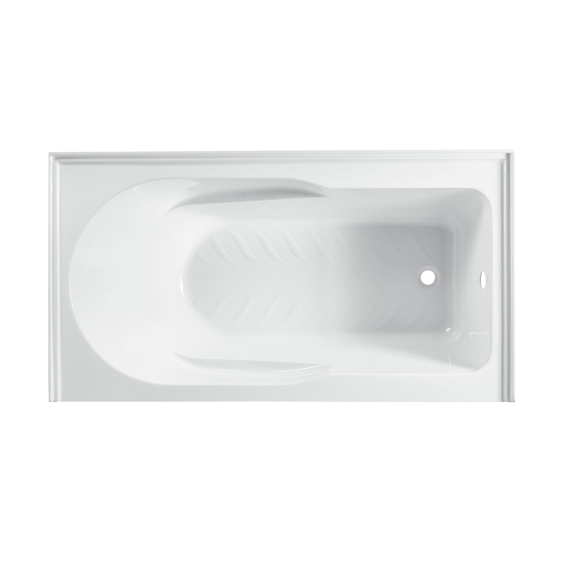 Glossy White / Right / Alcove - Apron