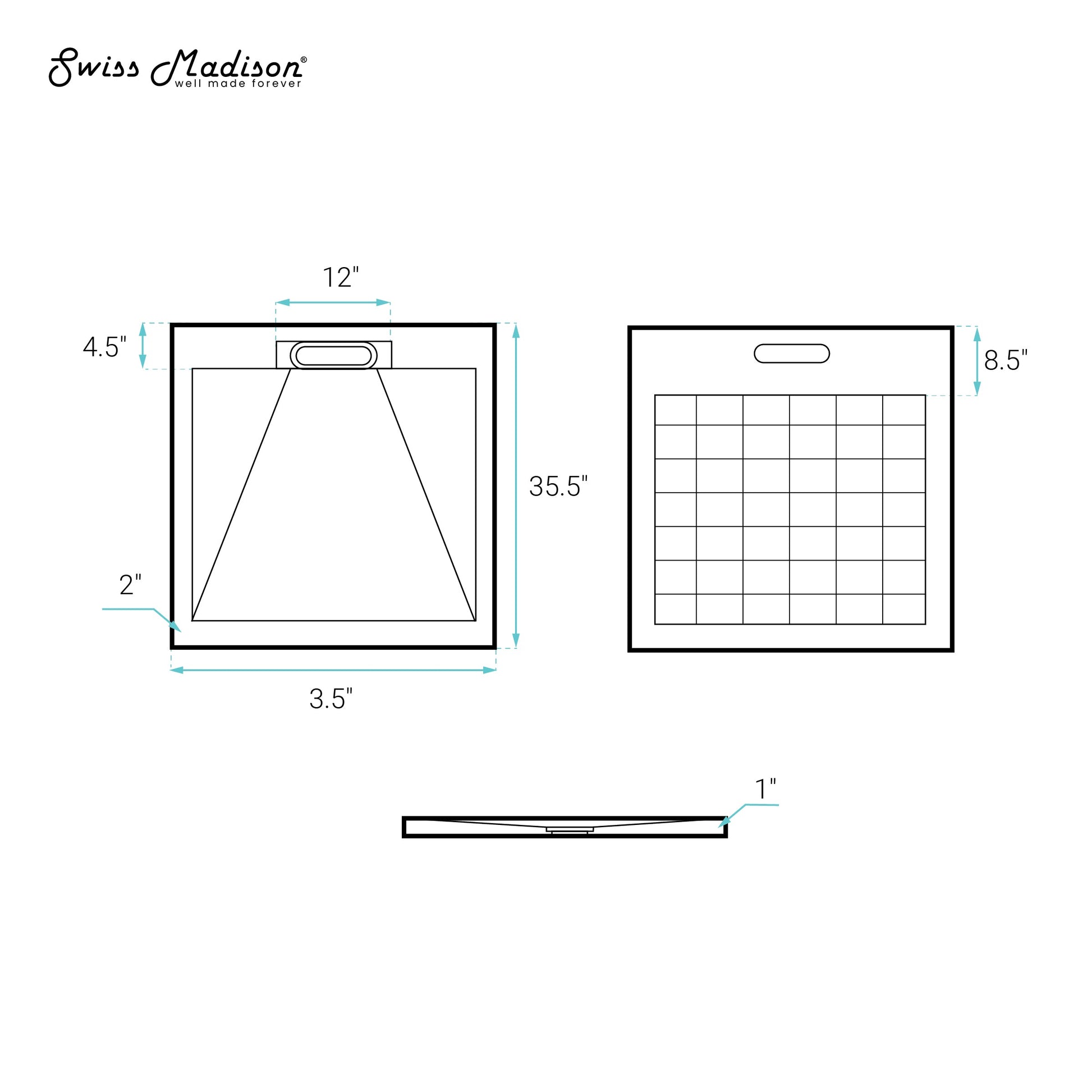 Matte White / Square