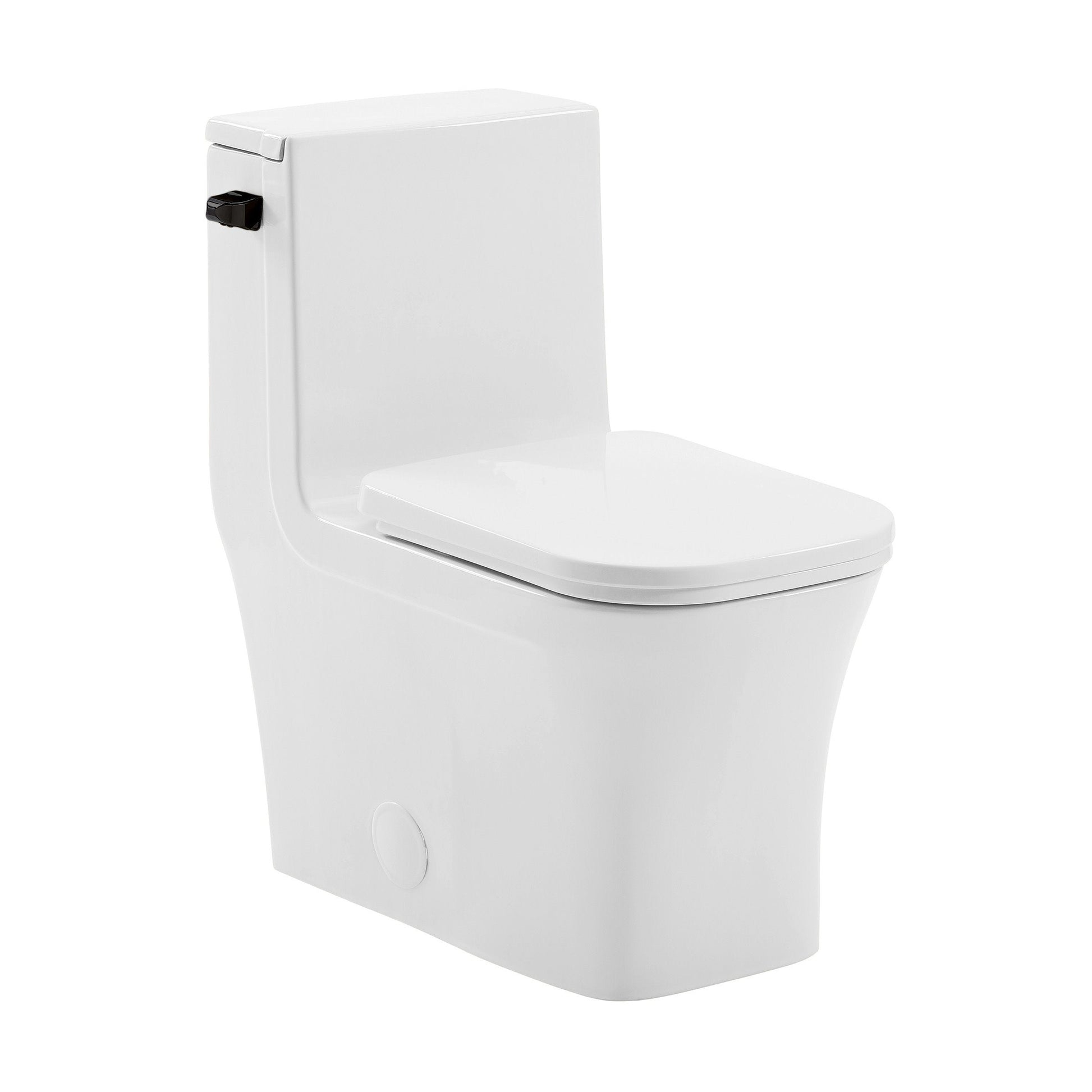 Glossy White / Single - Left / Black