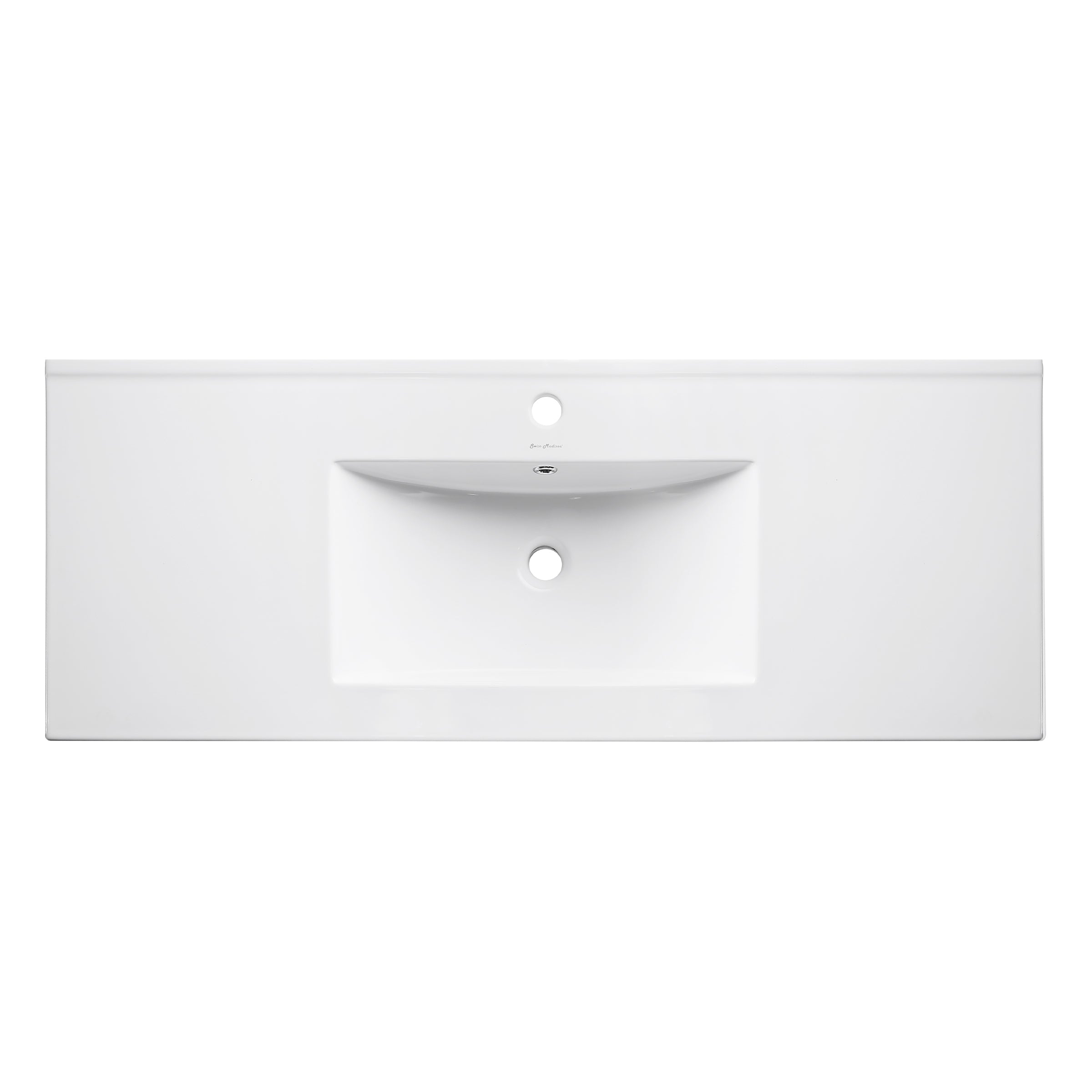 Chrome / White / 1-Hole