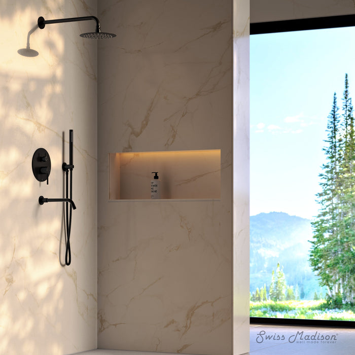 Matte Black / With Tub Filler / With Tub Filler