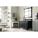 Black Onyx / Carrara White - 3 Faucet Holes