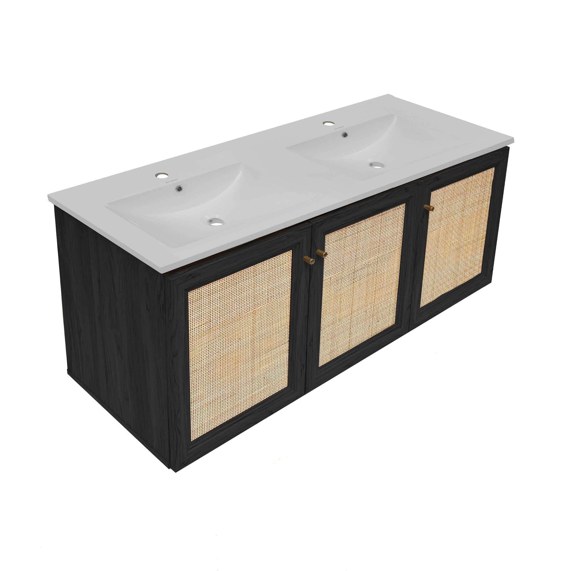 Black Oak / White / 1-Hole