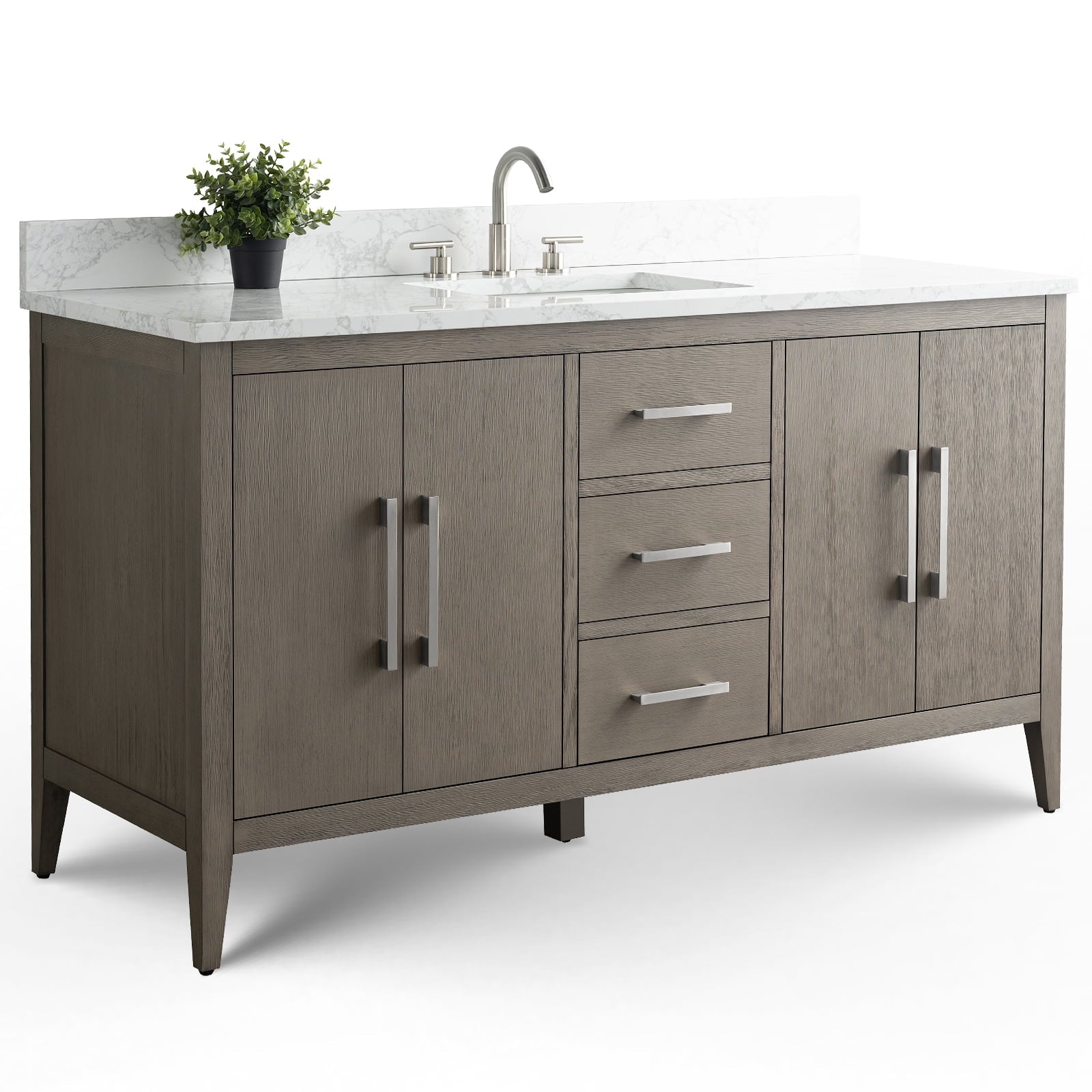 Driftwood Gray / Brushed Nickel