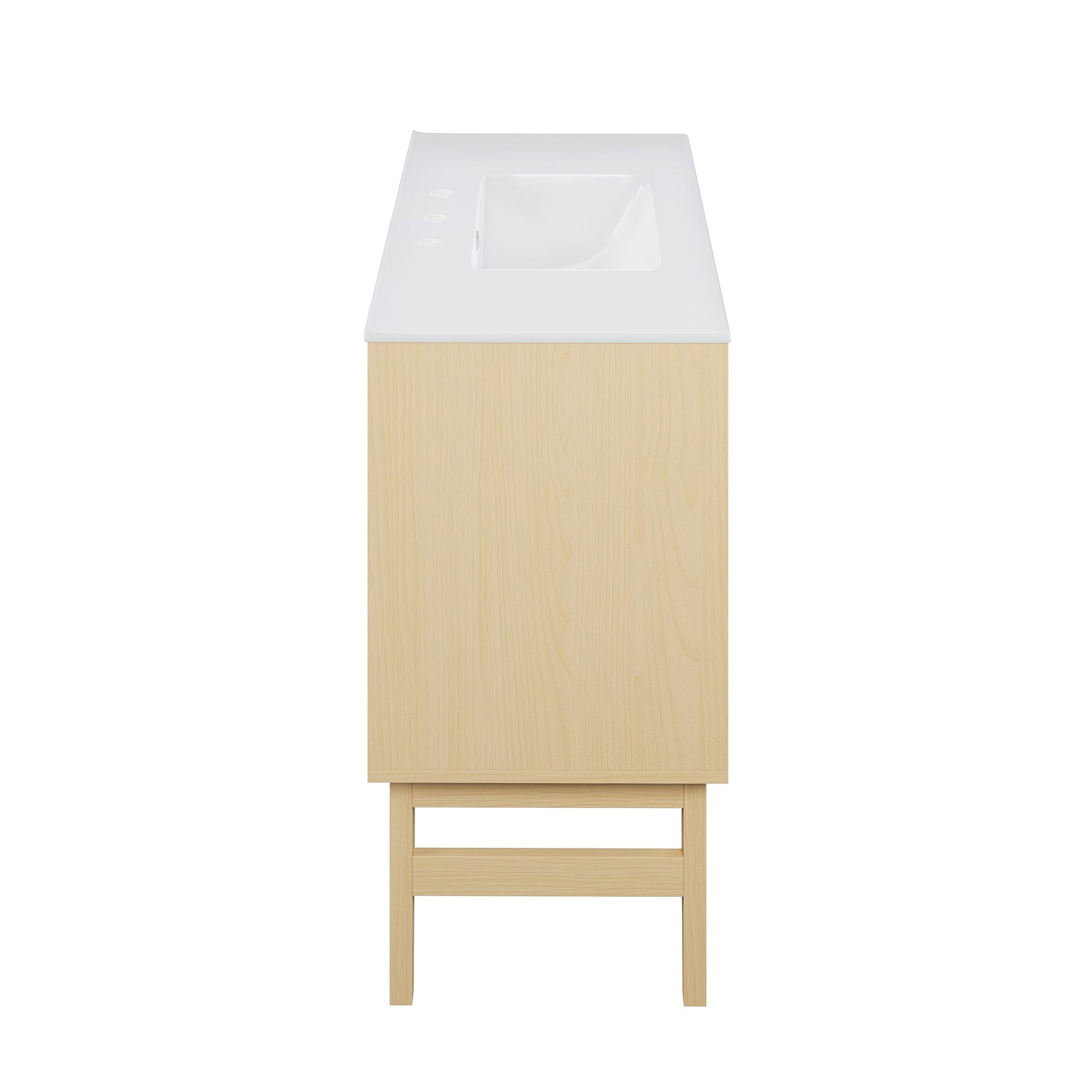 Natural Oak / White / 3-Hole