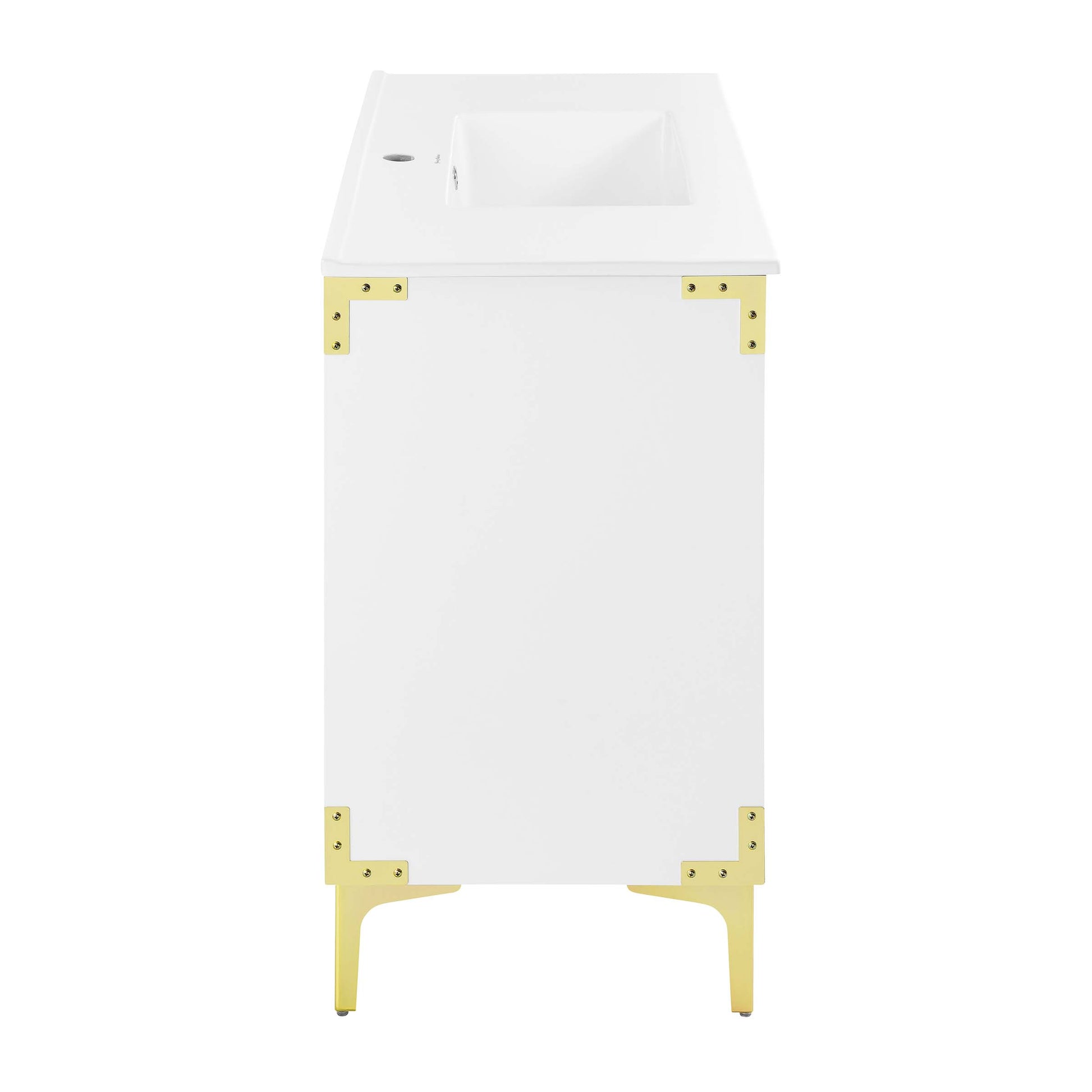 White / White / 1-Hole