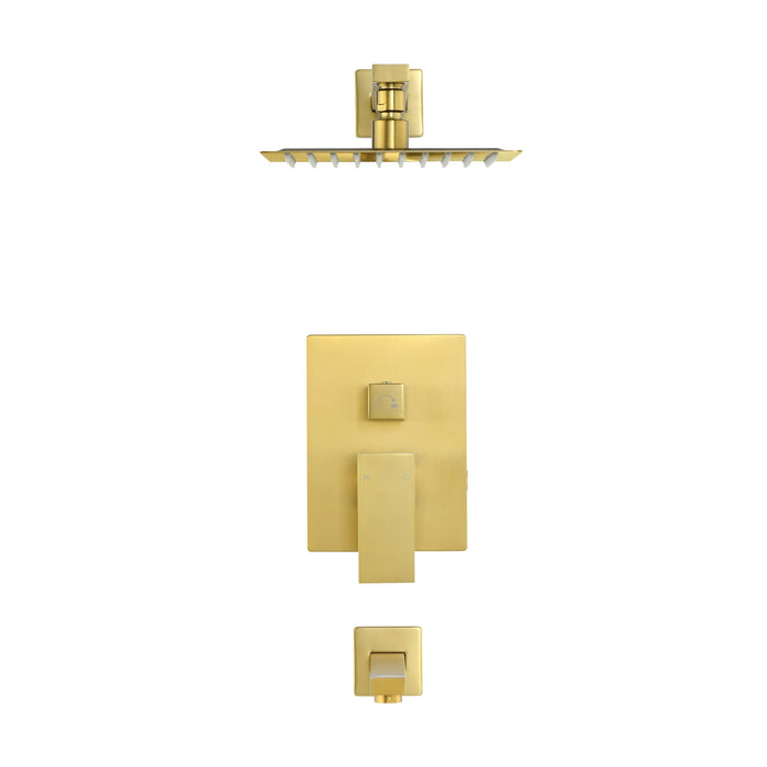 Brushed Gold / With Tub Filler