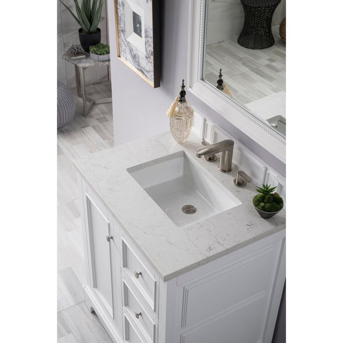 Bright White / Eternal Jasmine Pearl - 3 Faucet Holes