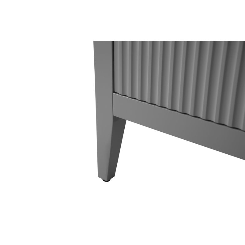 Linear Cashmere Gray / Golden Brushed