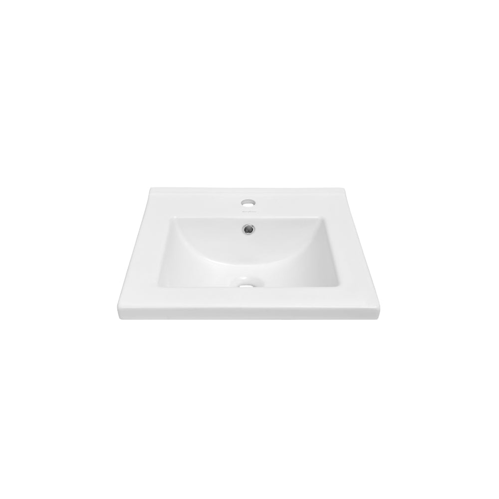 Glossy White / 1-Hole