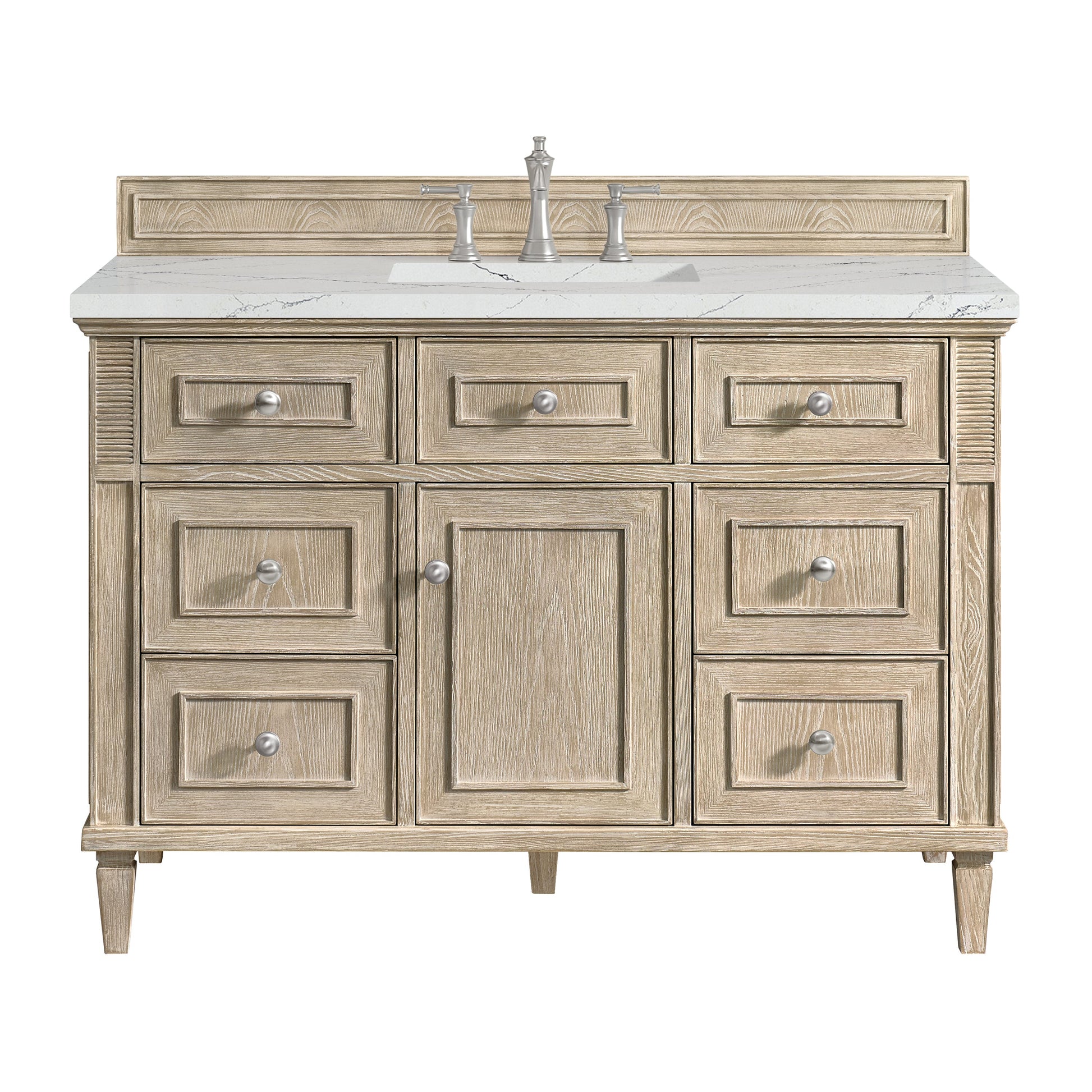 Whitewashed Oak / Ethereal Noctis - 3 Faucet Holes