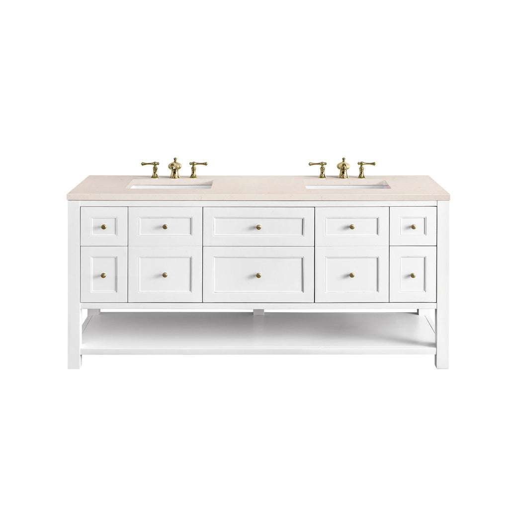 Bright White / Eternal Marfil - 3 Faucet Holes