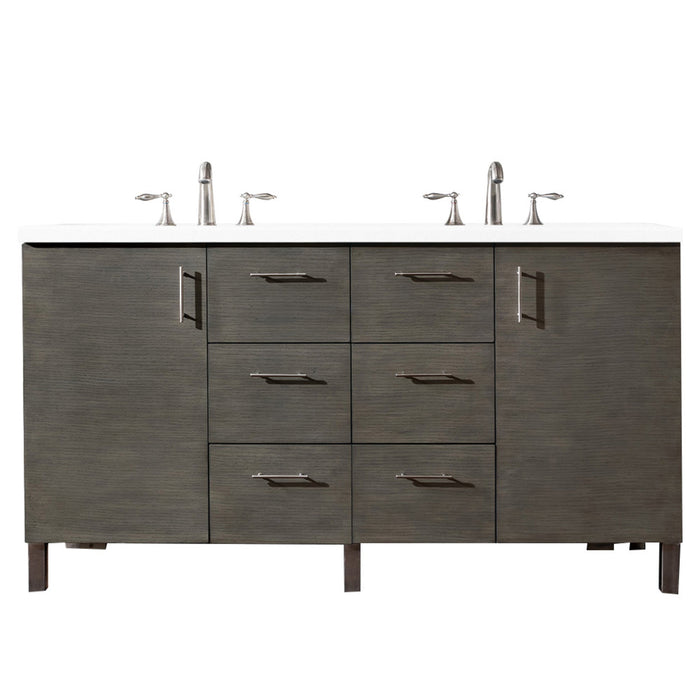 Silver Oak / White Zeus - 3 Faucet Holes