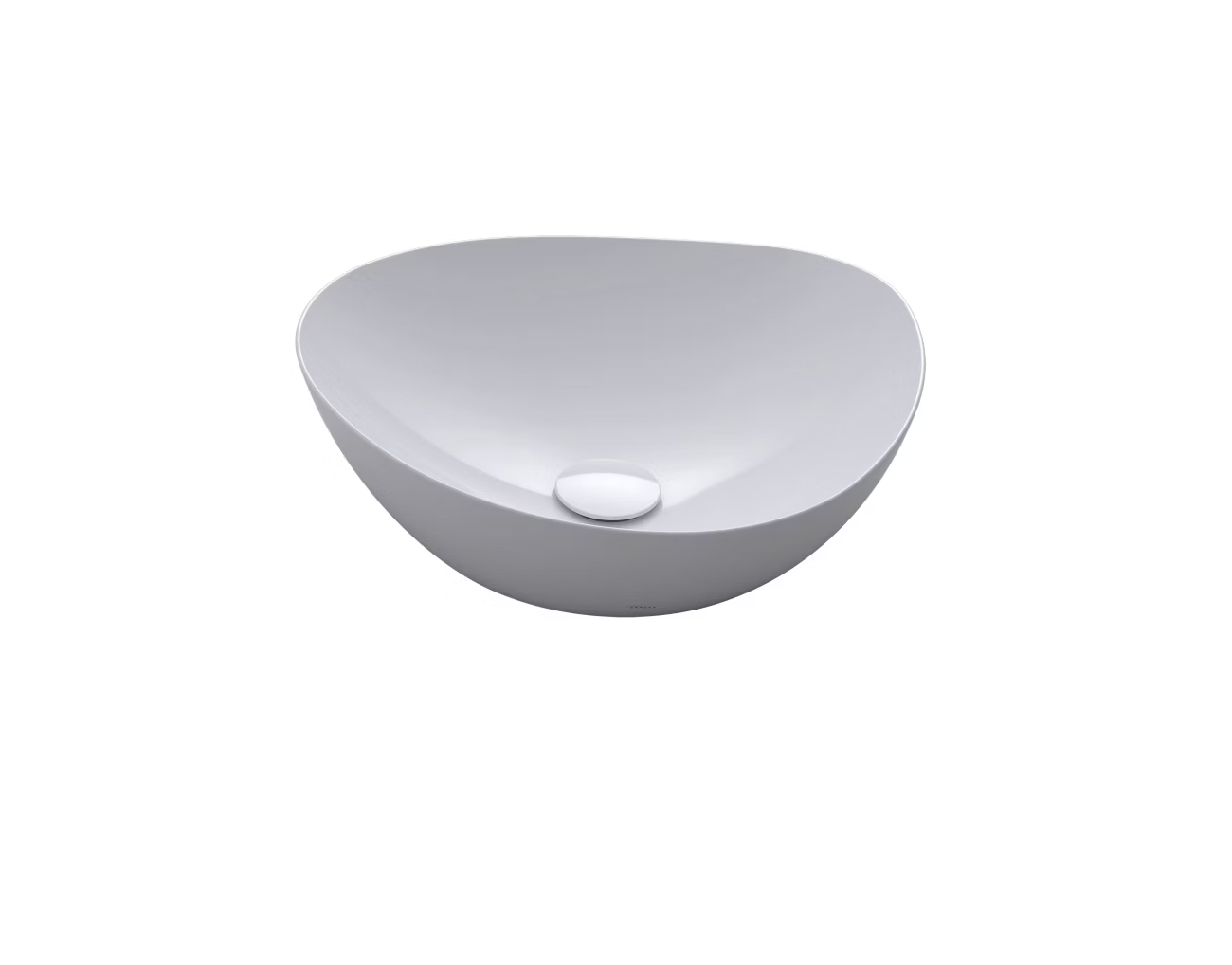 Toto Kiwami Asymmetrical Vessel Bathroom Sink with Cefitontect