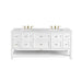 Bright White / Arctic Fall - 3 Faucet Holes