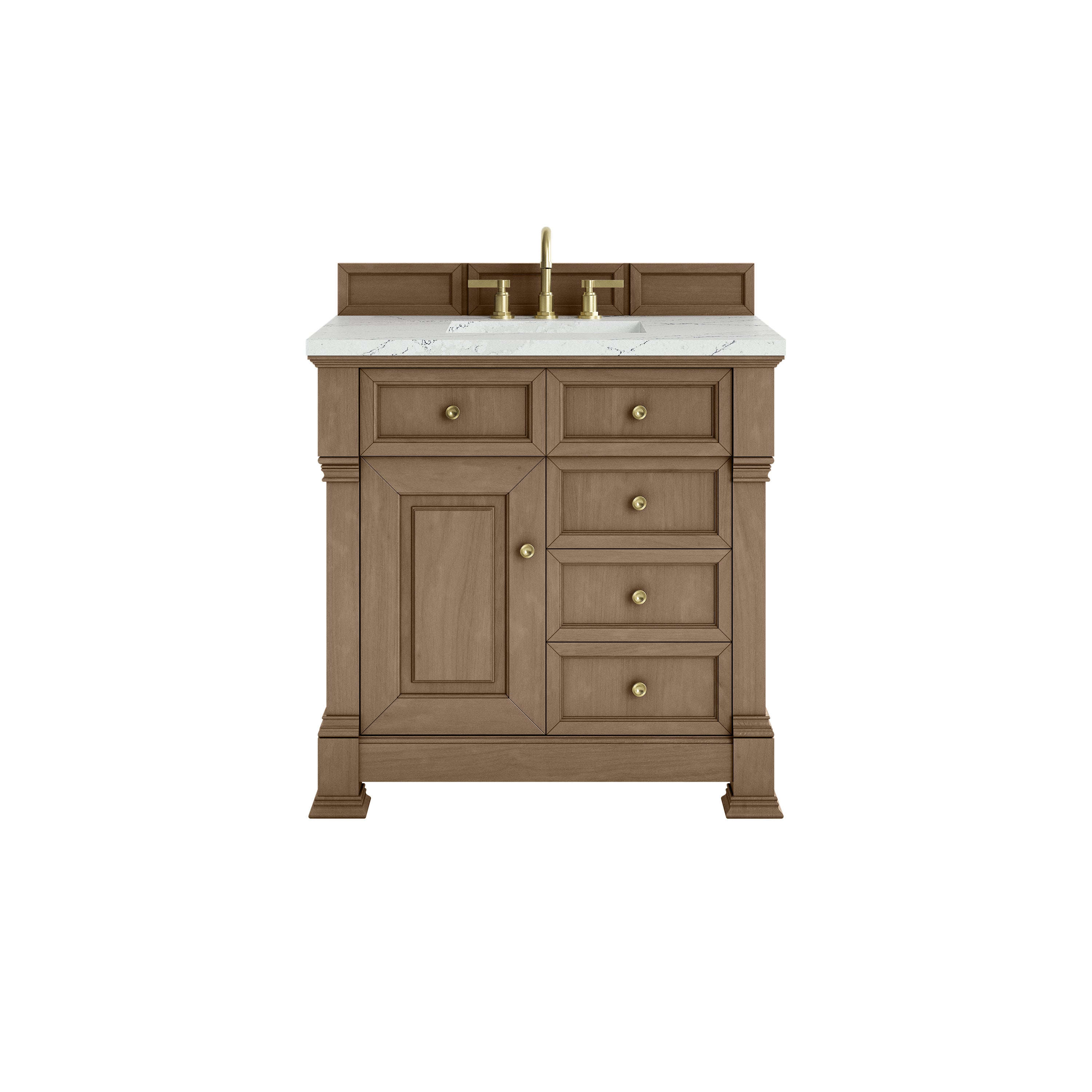 Pecan / Ethereal Noctis - 3 Faucet Holes