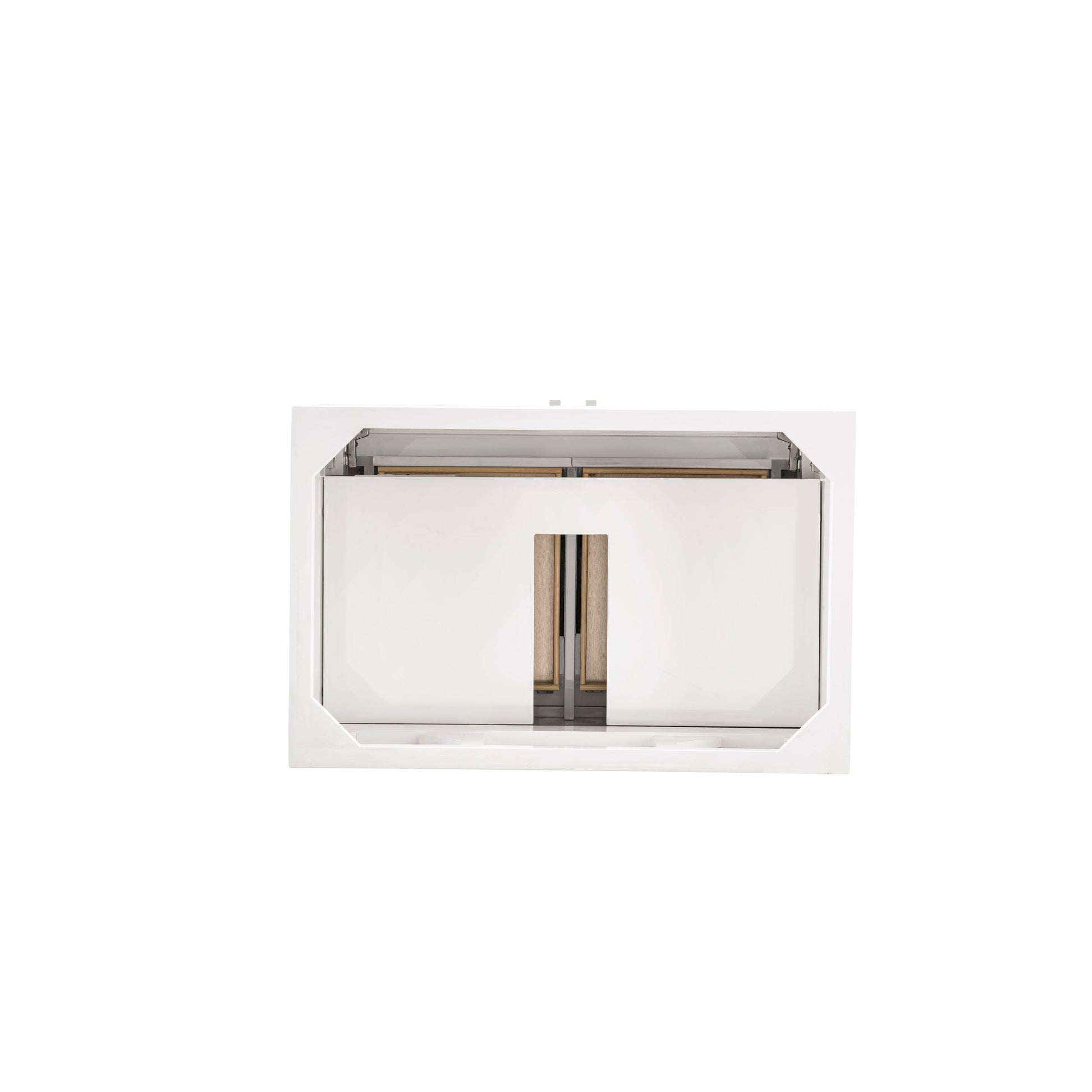 Glossy White / No Countertop
