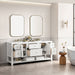 Bright White / White Zeus - 3 Faucet Holes